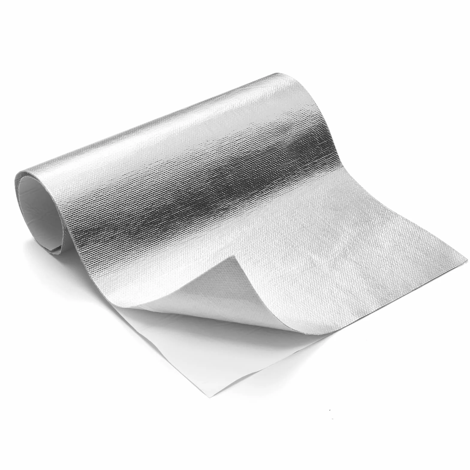 Aislante Térmico Adhesivo Aluminizado 30 x 100 cm Protección Anticalórica para Tubos de Escape