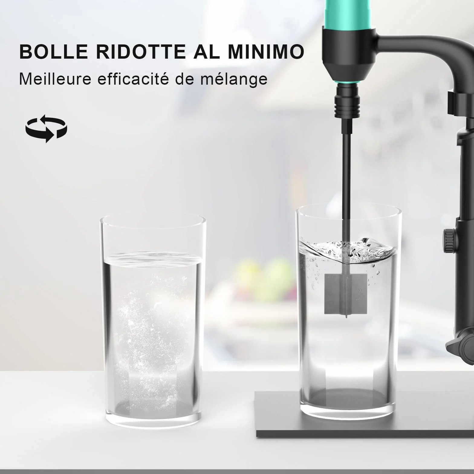 Mezclador de resina epoxi, agitador eléctrico de pintura y mezclador temporizado para resina epoxi, verde claro