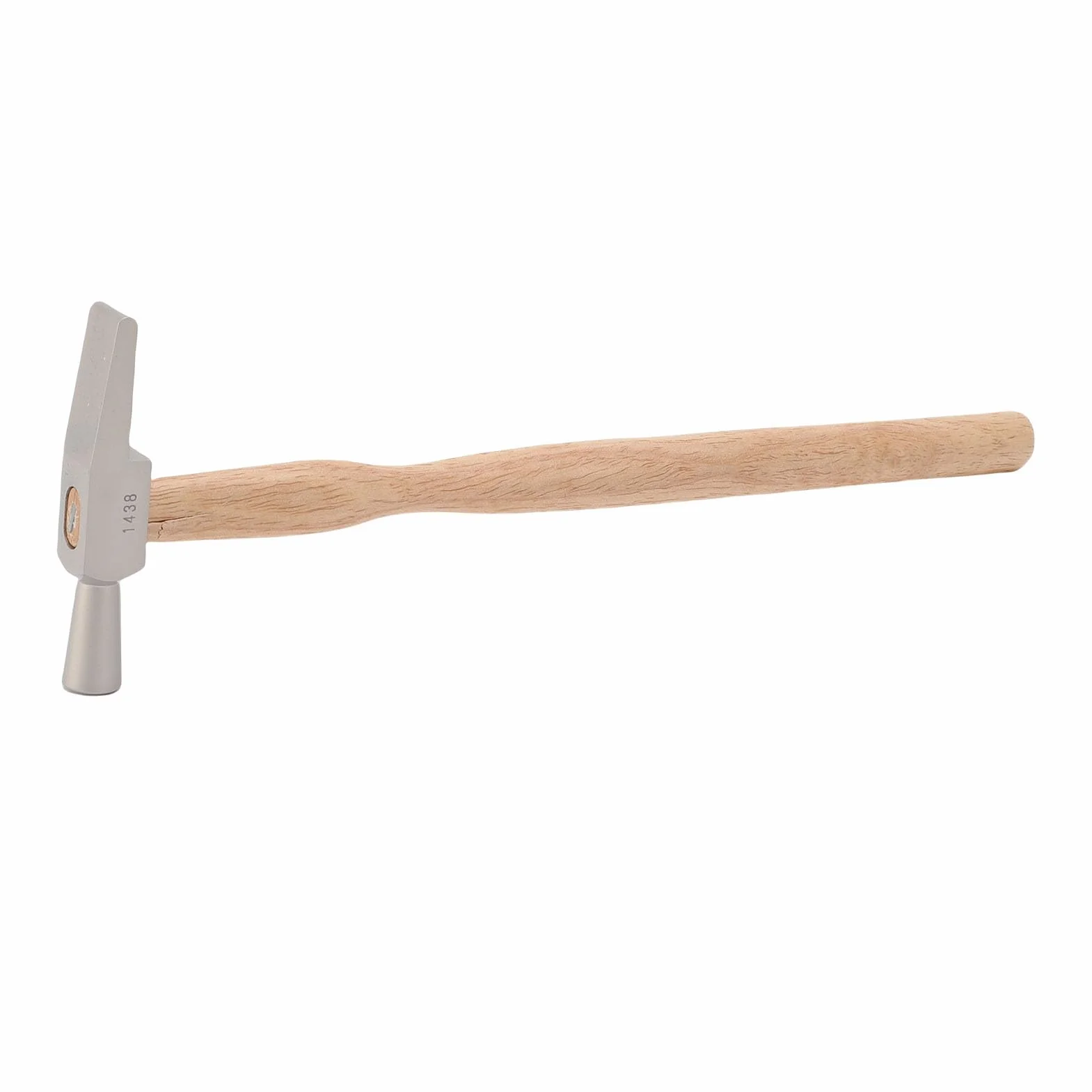 Martillo de Reparación de Relojes con de Madera, Martillo de Relojero Integrado con Remaches, Herramienta de Reparación Delicada para Manualidades, Teléfonos Móviles, Computadoras