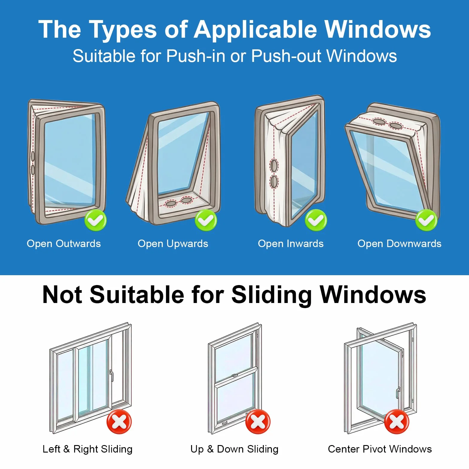 Qoosea Sello de Ventana para Aire Acondicionado, Portátil Universal Kit de Sellado de Ventanas Acondicionado Móvil y Secadoras, Impermeable y Resistente Kit Ventana Fácil Instalación (400CM)