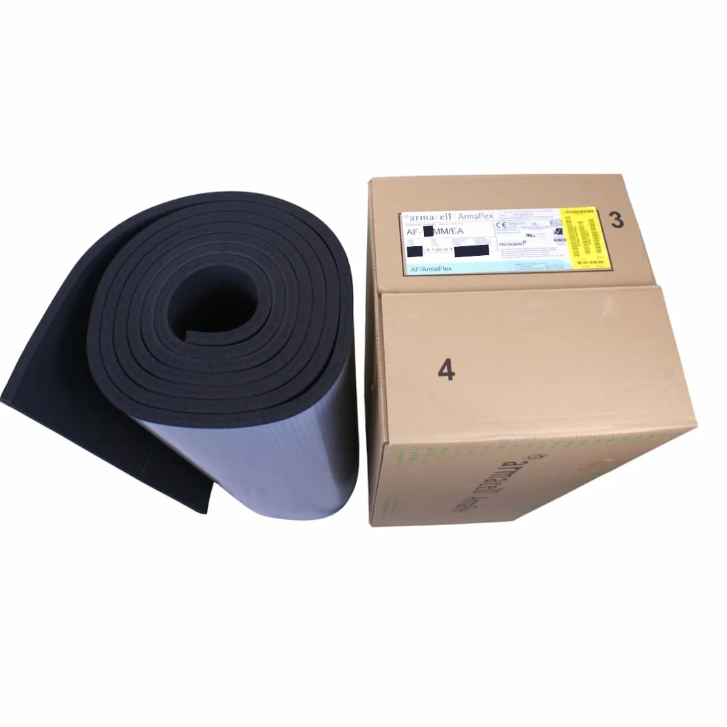 Armaflex AF 10 mm 50 cm x 1 m Estera aislante autoadhesiva para aislamiento térmico y frío de caucho