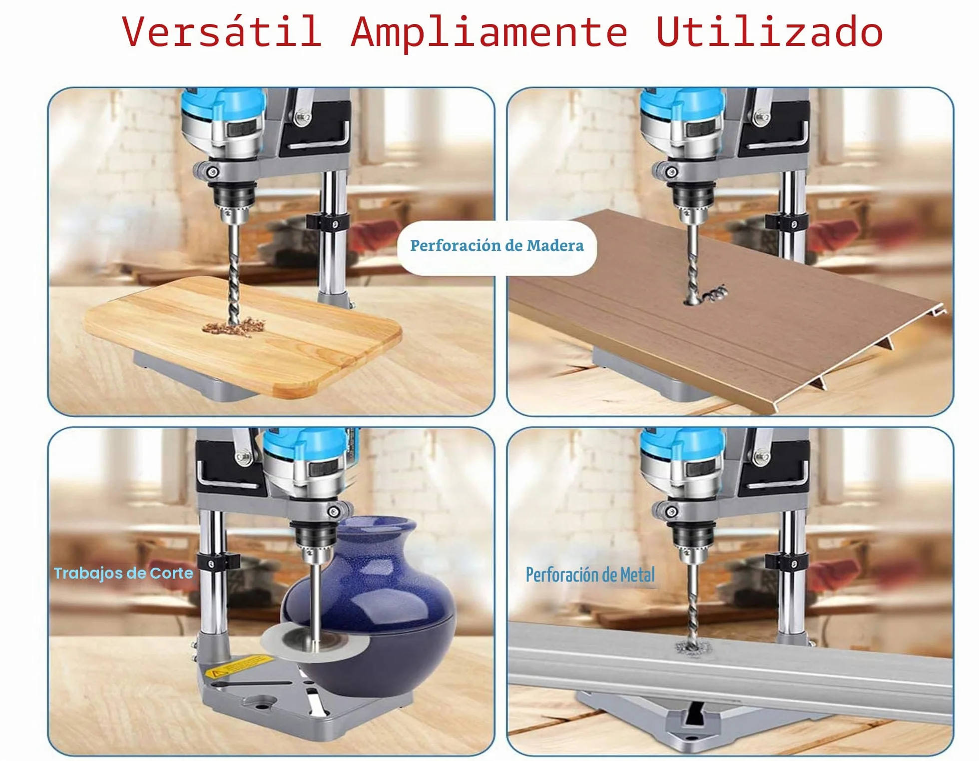 Soporte De Prensa De Taladro Para Banco De Trabajo EléCtrico, Abrazadera Universal Para Banco De Trabajo PerforacióN Soporte De Prensa De Taladro Manual Soporte Herramientas EléCtricas Accesorios