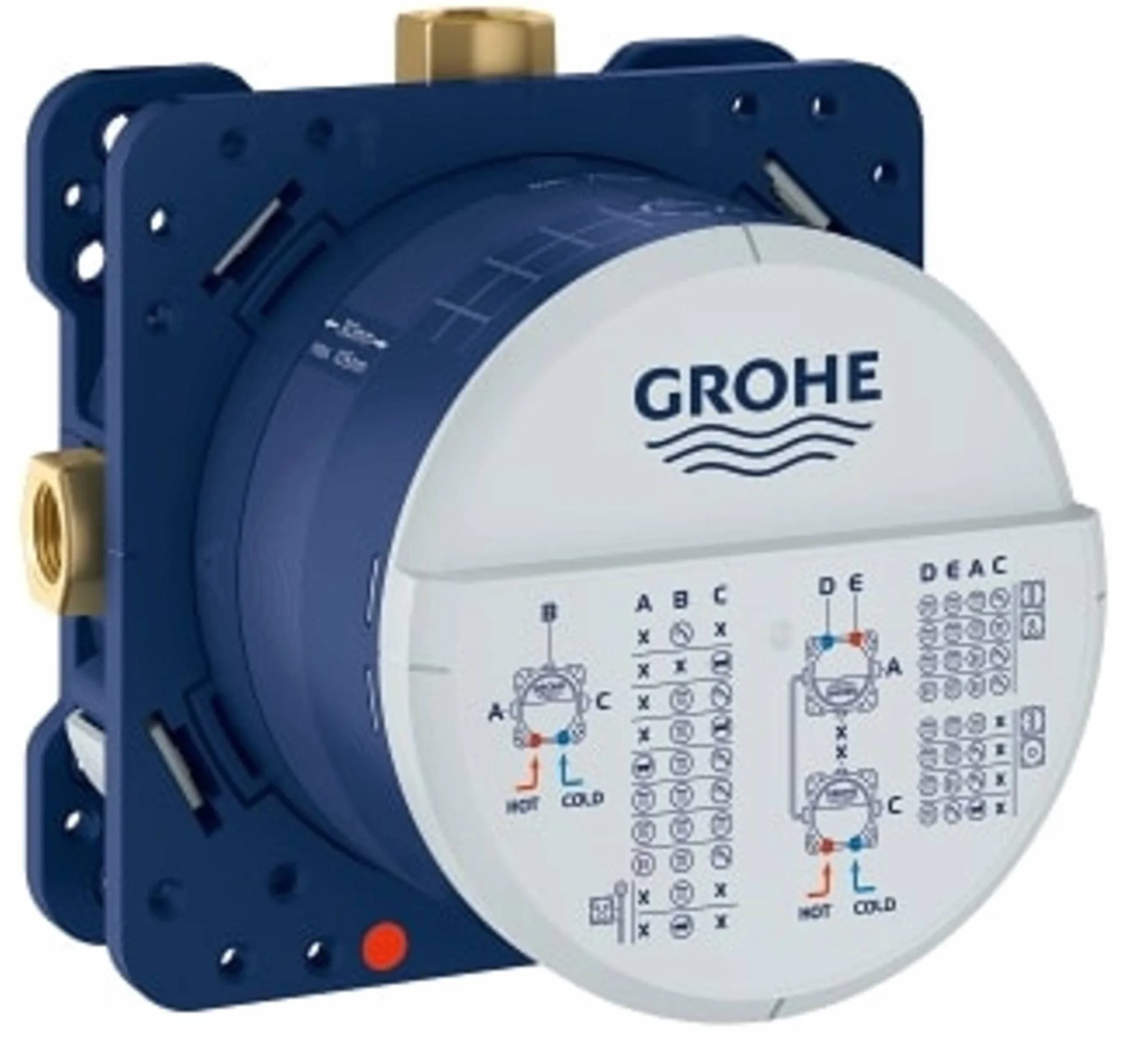 Grohe Rapido Smart Box - cuerpo empotrado universal, 1/2", DN 15, 1 pieza (Ref. 35600000)