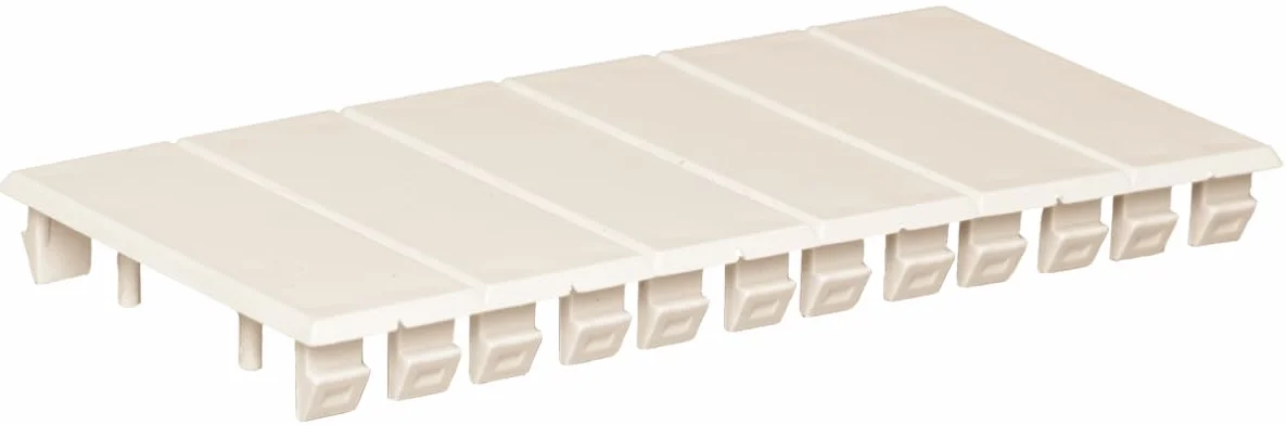 Solera TA1300 - Tapa ciega aislante.Cubre hasta 6 módulos. Marfil.