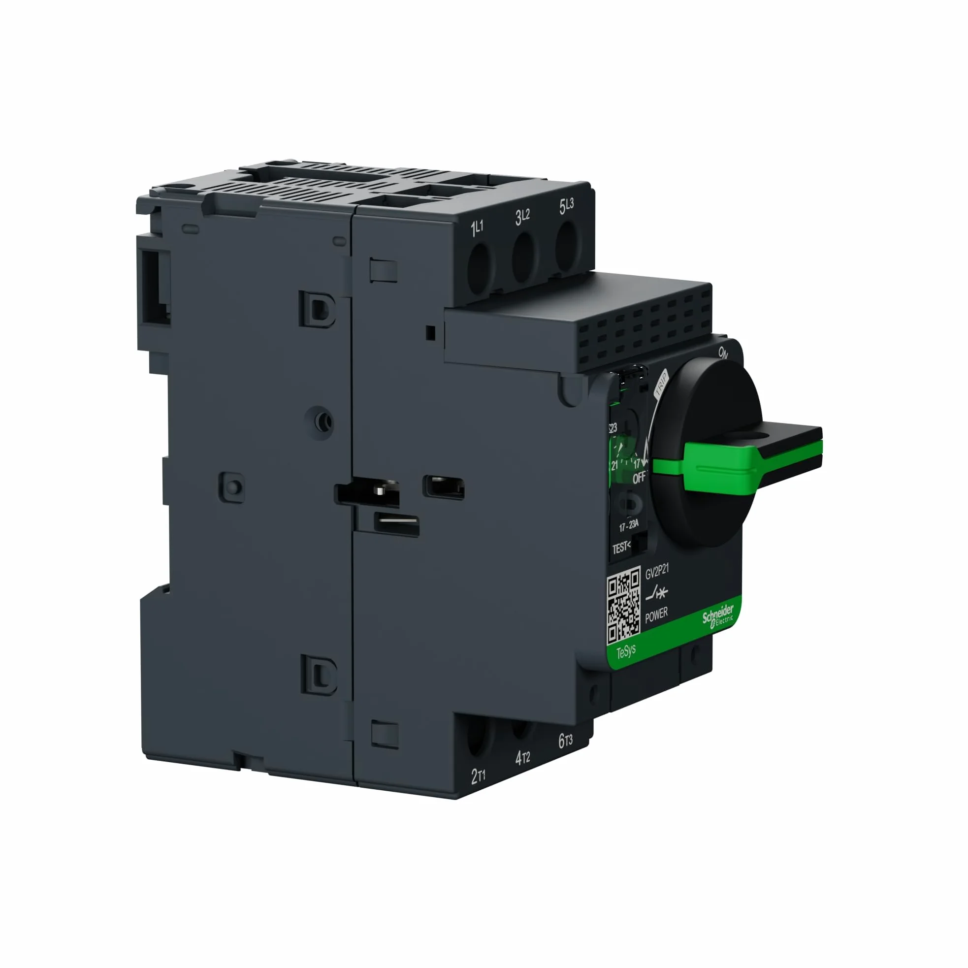 Schneider Electric GV2P21 Tesys Gv2, Disyuntor Magnetotérmico, 17…23 A, Conexión Por Tornillo