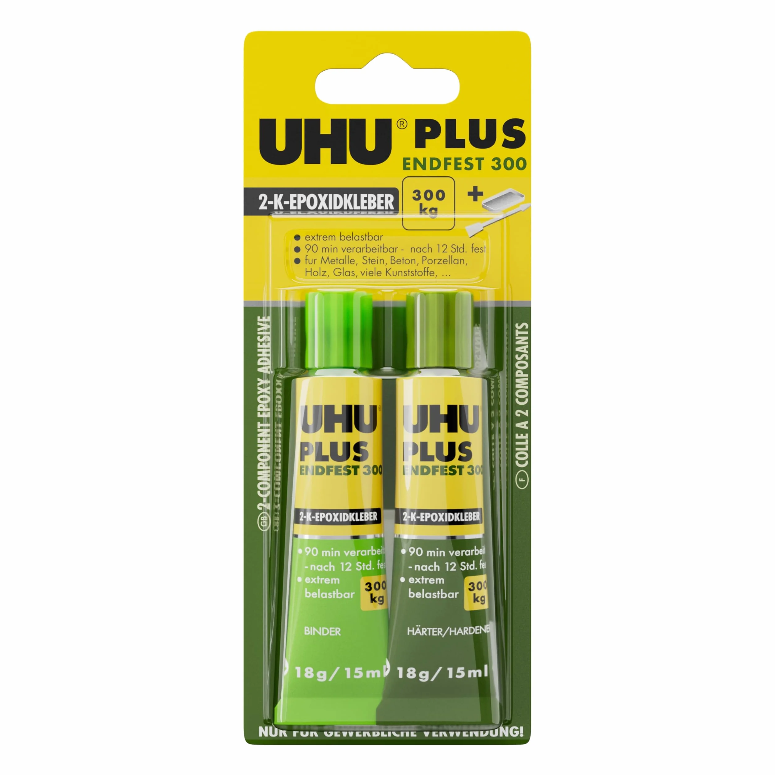 UHU Plus Endfest 300 Zwei-Komponentenkleber 45640 33 g