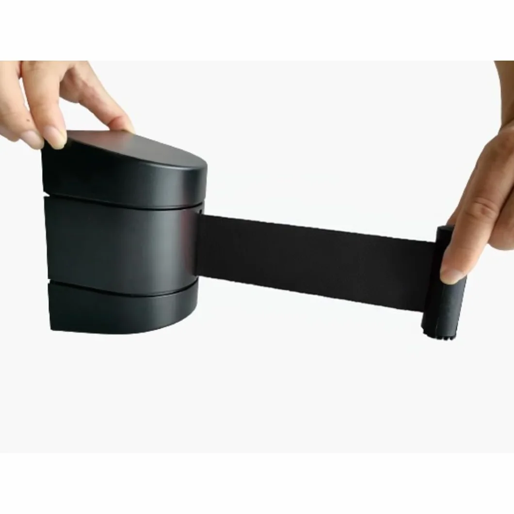 Cinta Extensible Pared (5 metros), Cinta no pasar, Cinta Delimitadora, Soporte de cinta Pared, Cinta Retráctil Pared, Barrera Extensible Pared, Cinta de Seguridad Extensible de 5 metros
