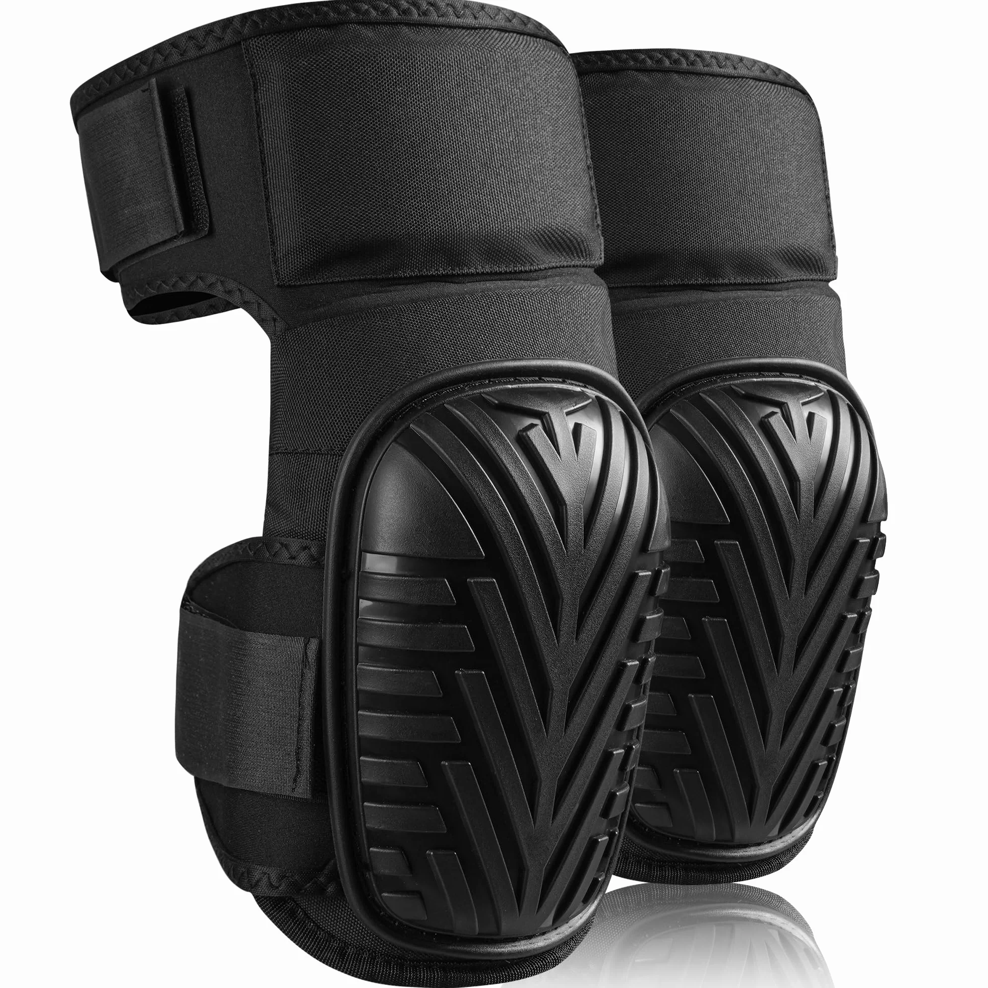 Vortix Rodilleras trabajo, Rodilleras de Trabajo Profesionales de confort Extendido, Rodilleras para Trabajo, Jardinería, Alicatadores, Trabajadores de la Construcción, Techadores, Taller