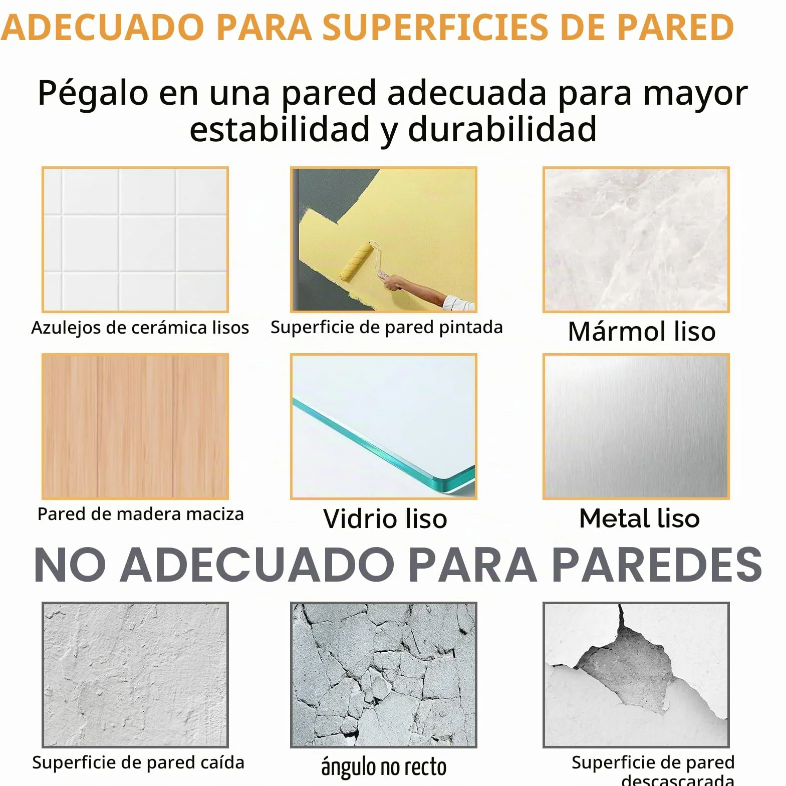 Canaleta para Cables Adhesiva de Pared 2 Metros, Protector de Cables Flexible PC, 10x10mm, Blanco