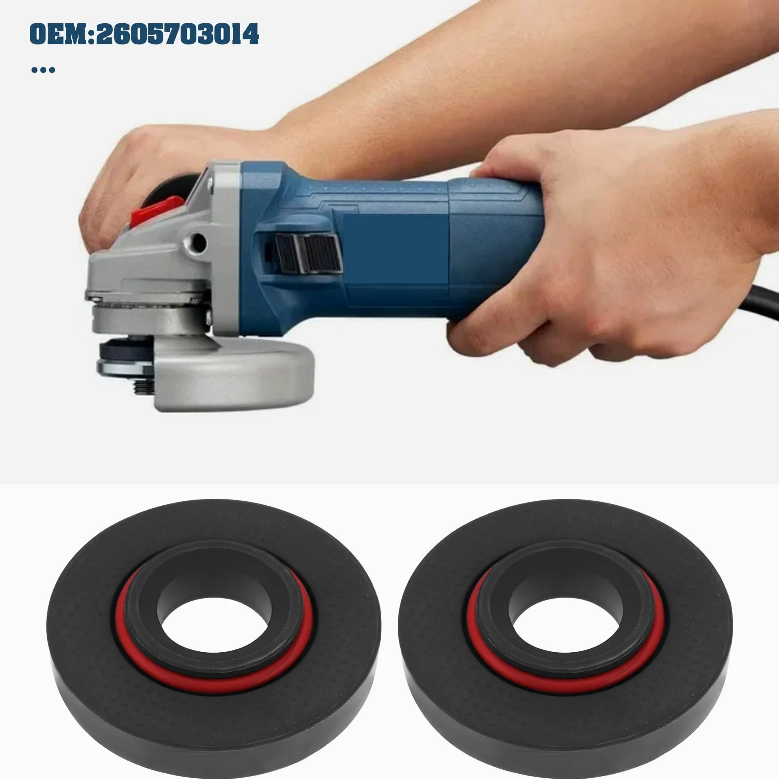The Lord of the Tools 2 Piezas de Brida de Montaje para Amoladoras Angulares Brida de Bloqueo 2605703014 Compatible con Bosch GWS 750 GWS 24-230