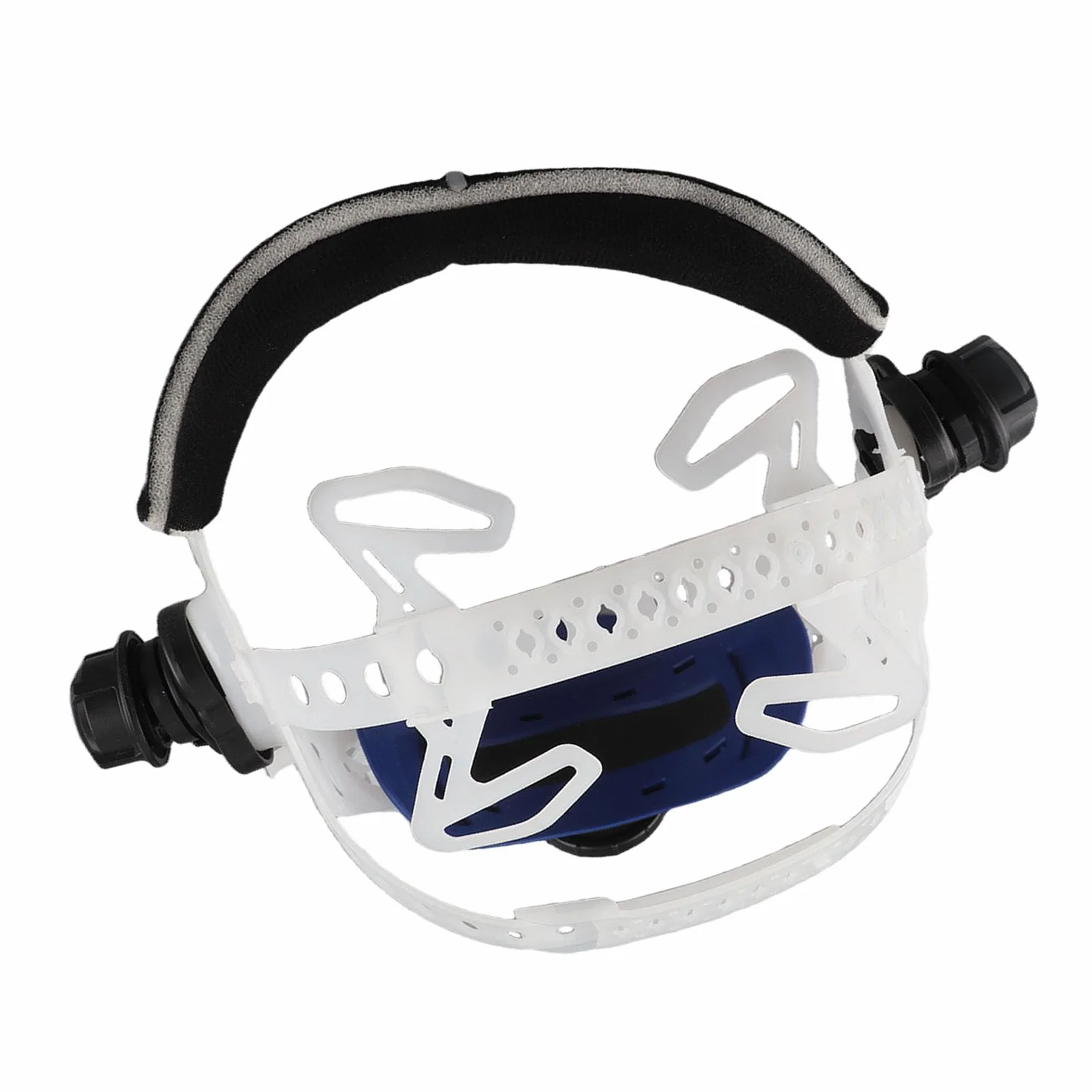 Arnés de Repuesto, máscara para Soldador de Soldadura Diadema Ajustable para Accesorios de Casco de Soldadura con oscurecimiento automático Solar, y Negro(Blanco)