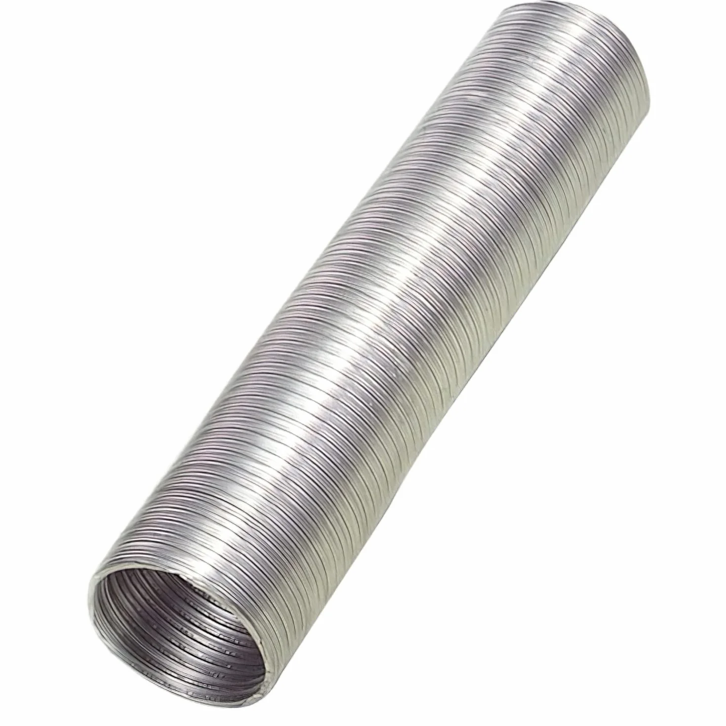 Tubo Aluminio Compacto Gris Ø 120 mm 5 metros