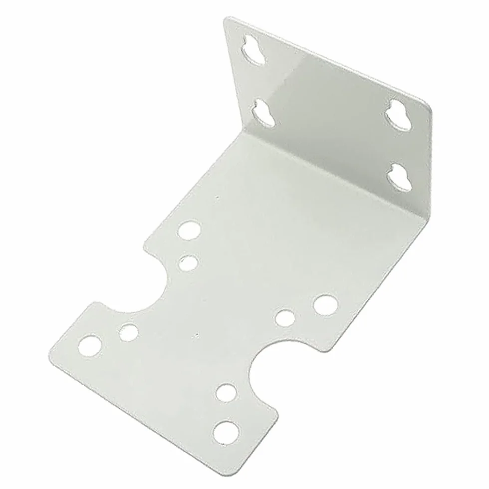Soportes de carcasa de filtro de agua para máquina de ósmosis inversa, carcasa metálica con soporte fijo, placa de montaje de filtro de una sola etapa para sistema de filtro de agua, 25,4 cm/50,8 cm
