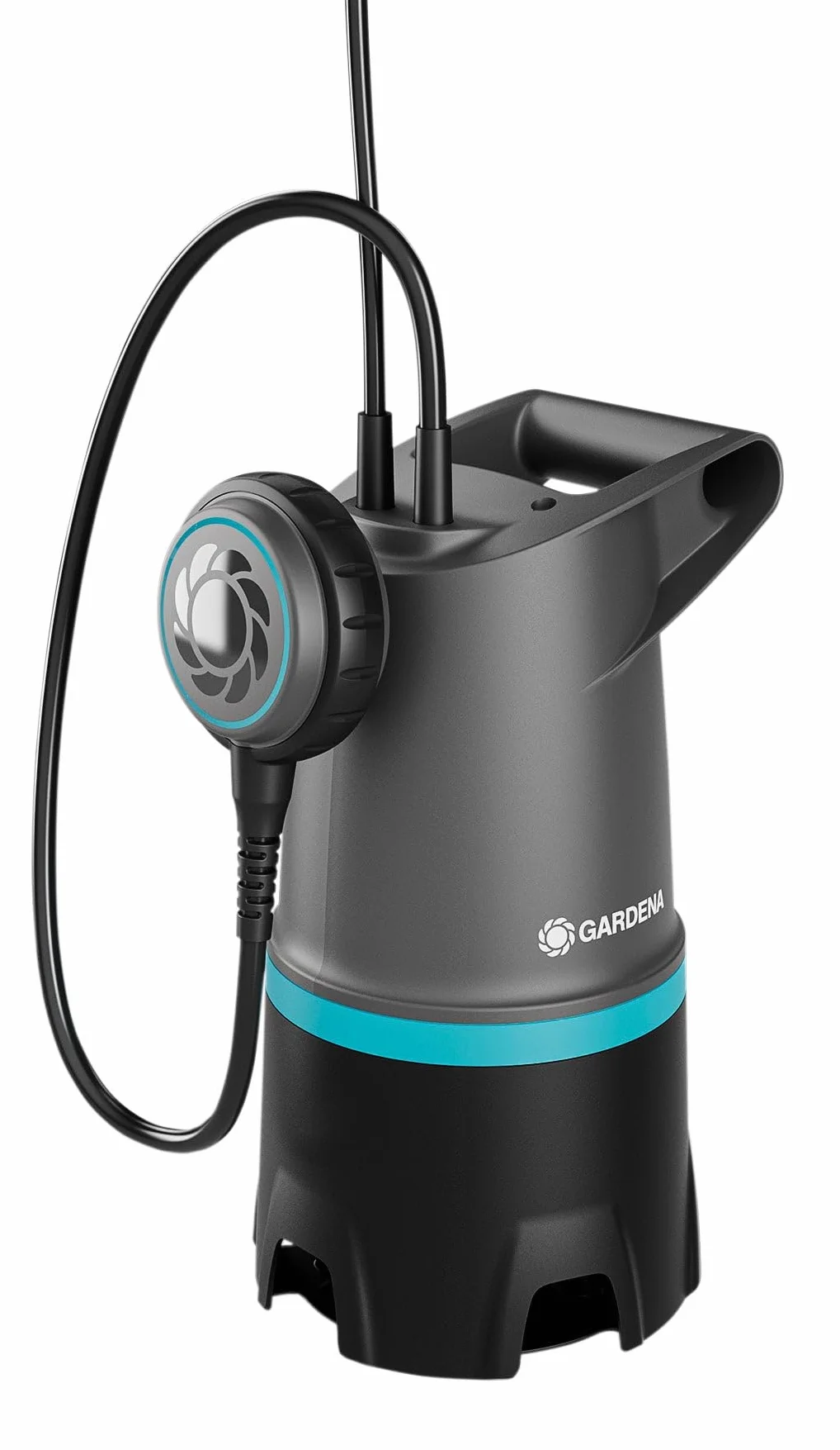 GARDENA Bomba sumergible 2 en 1 para aguas sucias 20000 BASIC, 20.000 l/h