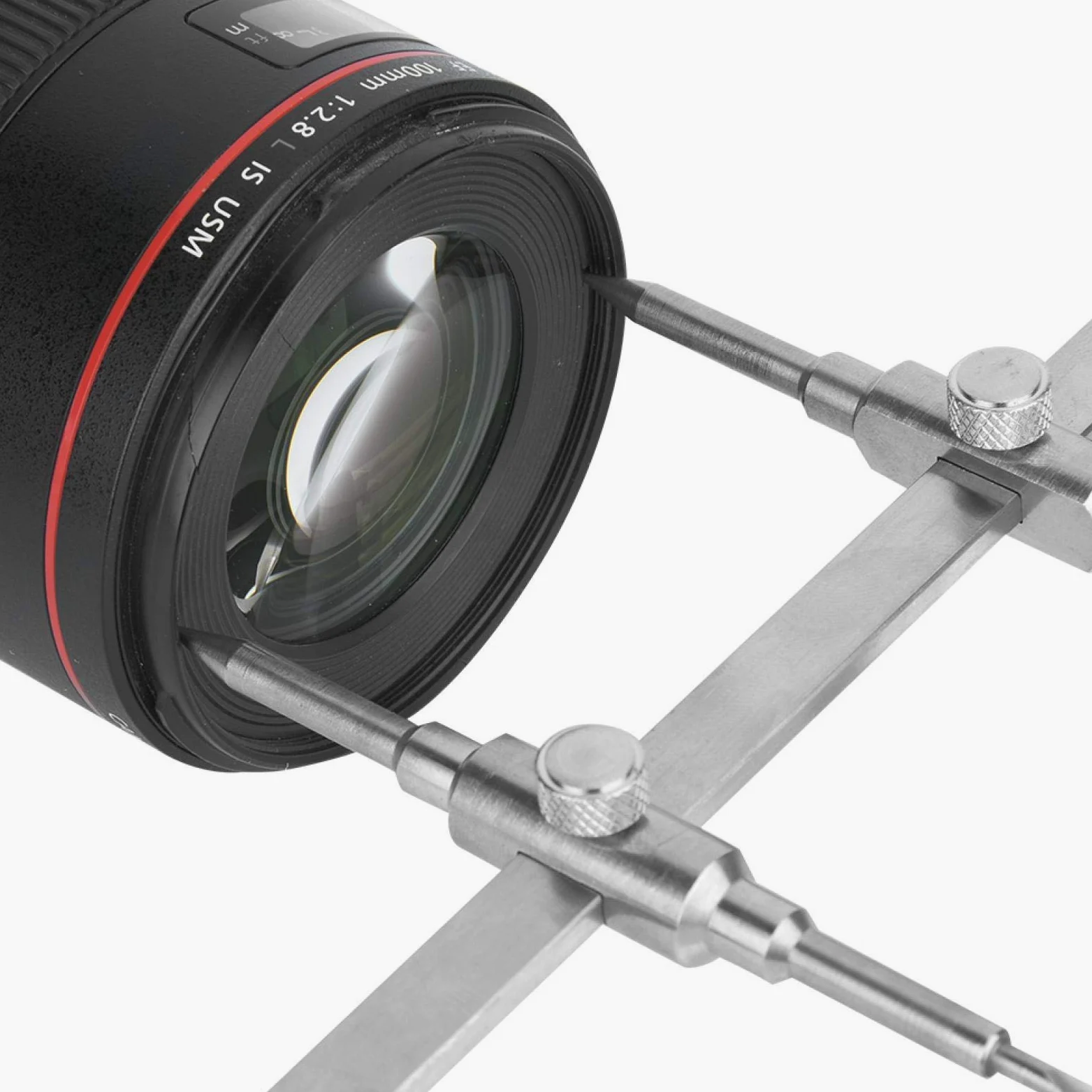 10-130 mm Lente de desmontaje Llave de reparación de Lente de cámara de Doble Punta,Juego de Herramientas Abiertas,para Lente de película/Lente de telescopios/Lente de Prisma de topografía/Lente de