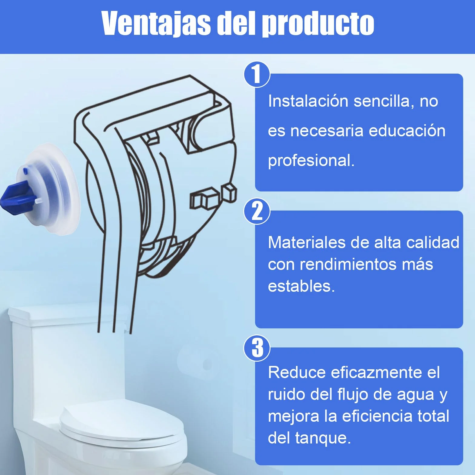 Geberit Junta de Membrana Válvula Llenado Impuls 380 360 Paquete 3