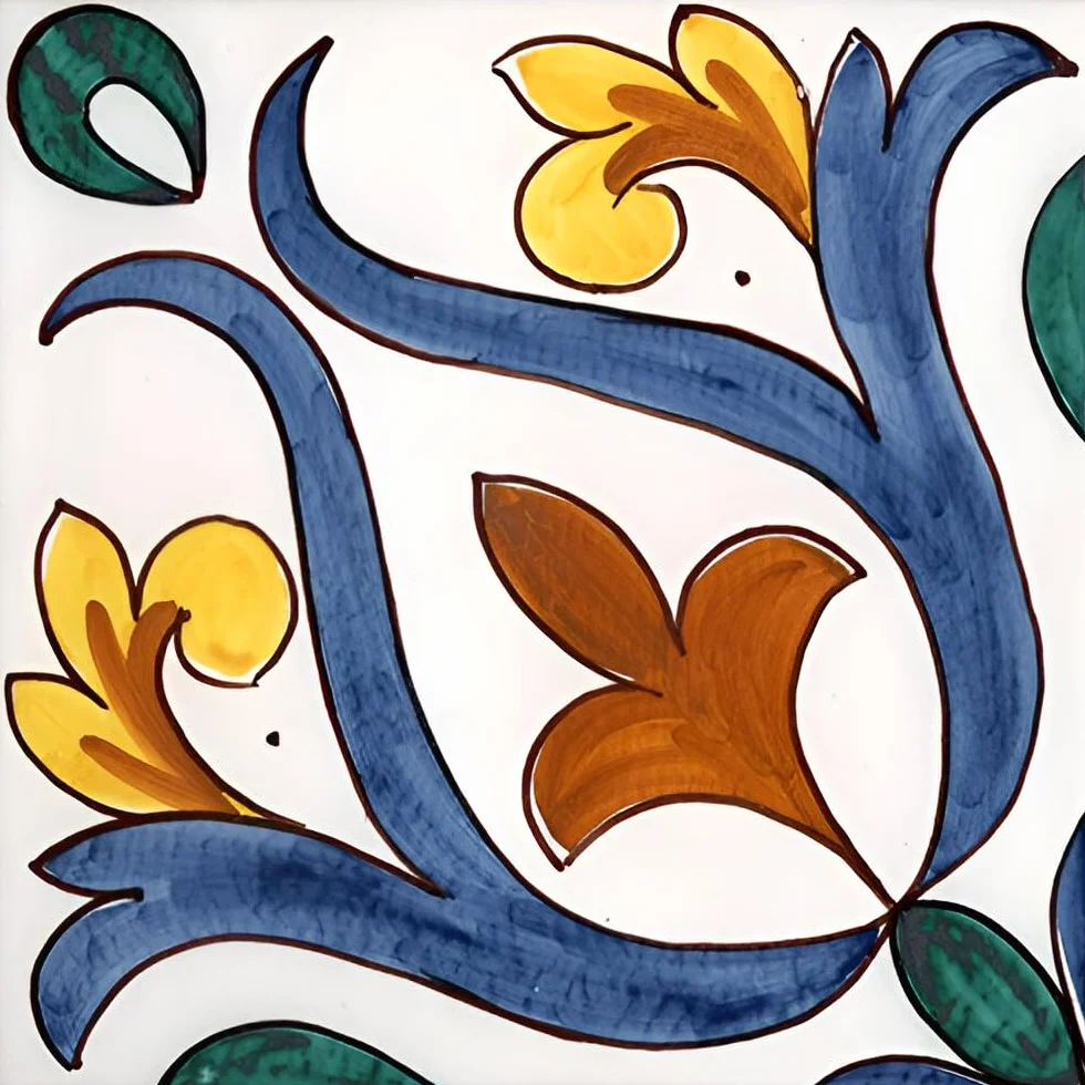 CEAR ceramiche - Azulejo de revestimiento cerámico de Caltagirone hecho a mano