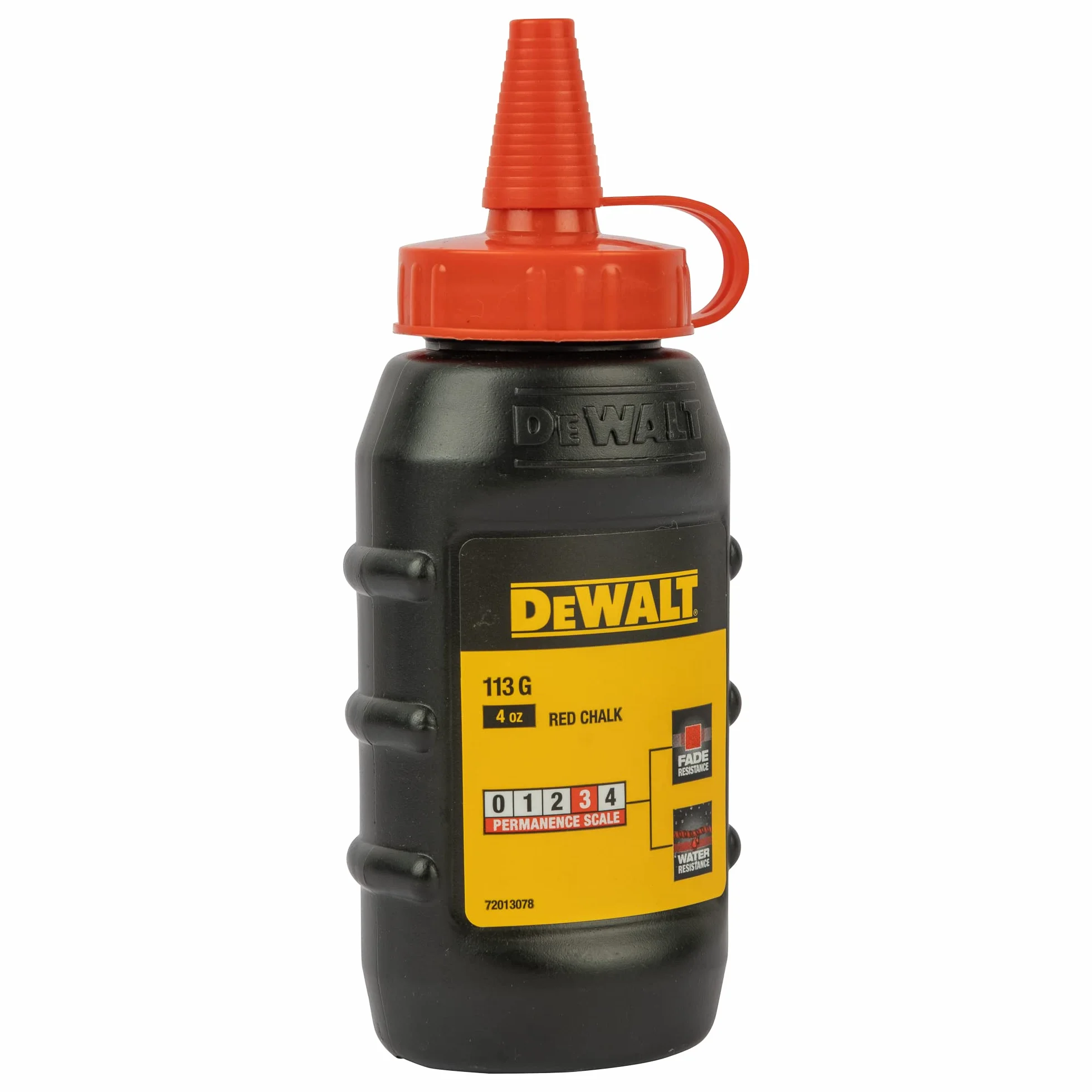 DEWALT DWHT47408-0 6 to 1 Chalk Reel with Red Chalk