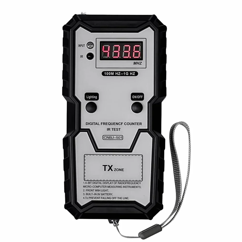 Instrumento de MedicióN ElectróNico Digital Probador de Frecuencia de Control Remoto de AutomóVil de Alta PrecisióN para VehíCulos de AutomóViles