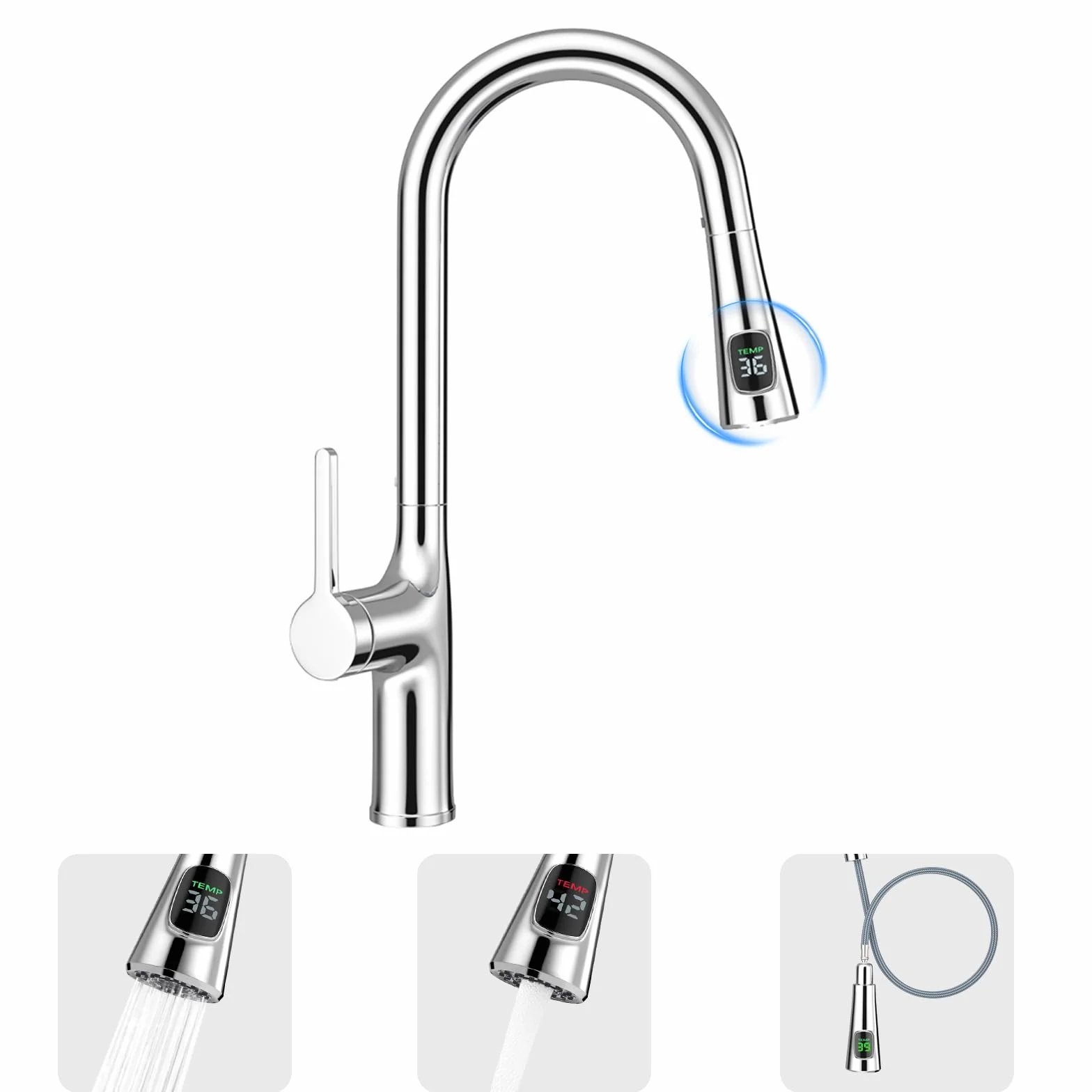 Grifo Cocina Giratorio 360° Fregadero Osmosis