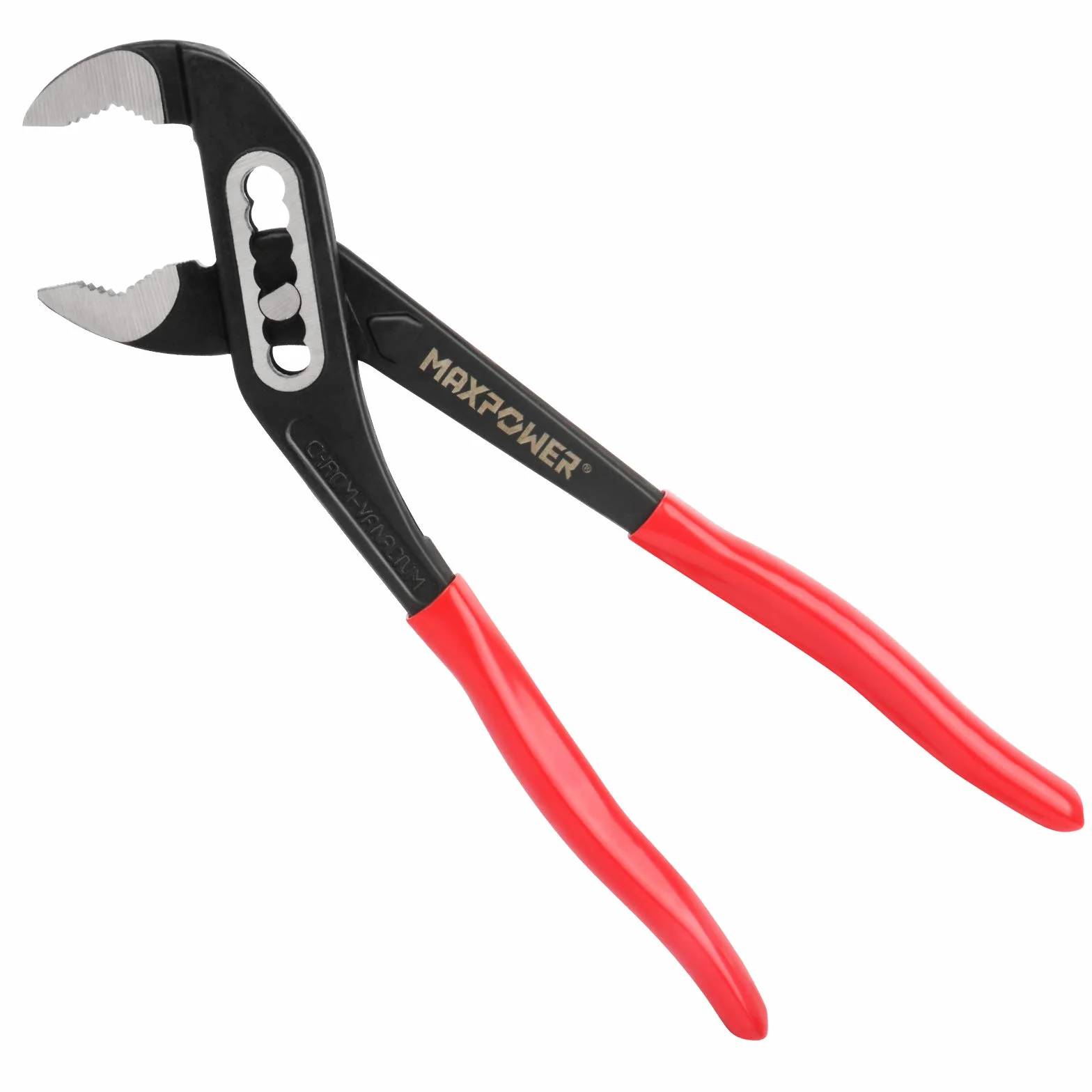 MAXPOWER 250mm Alicates Extensibles, Lengüeta y Ranura con Botón de Ajuste Rápido/Alicate de Pico Loro Ajustable/Tenaza Para Bomba de Agua Industriales de Apertura Múltiple