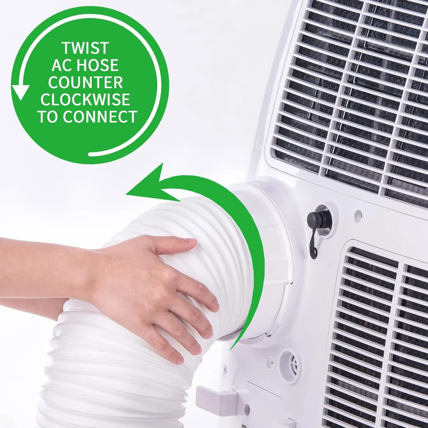 3M Tubo Aire Acondicionado Portátil,Manguera de Escape Acondicionado Telescópica 150mm,Tubo de Ventilación Flexible,Para Aire Acondicionado,Deshumidificador,Secadora