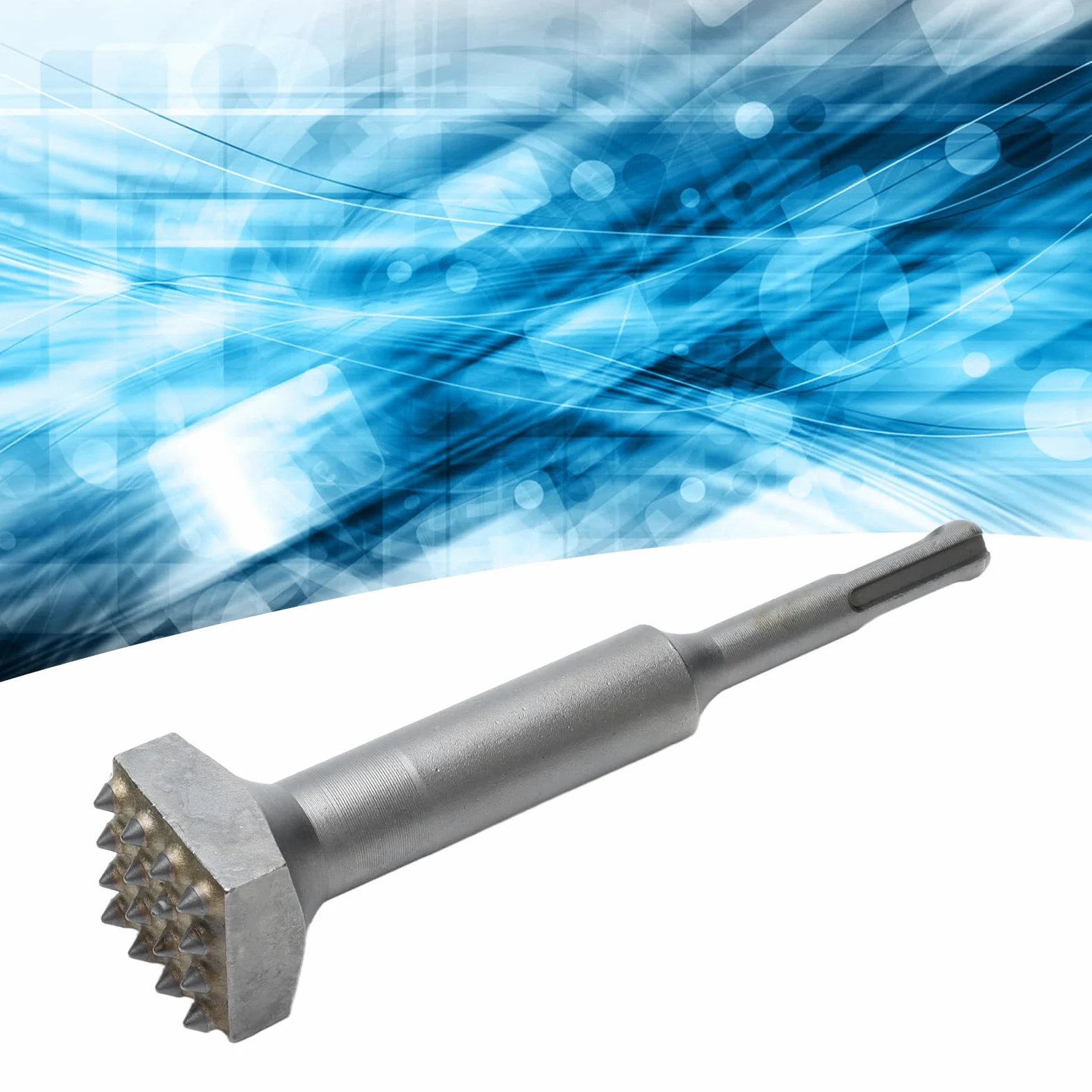 Cincel de Ranura Puntiaguda Martillo de Flor Eléctrico de Acero 40cr Broca de Buje Cabeza Cuadrada para Pulido de Metal Herramienta de Fresado Industrial