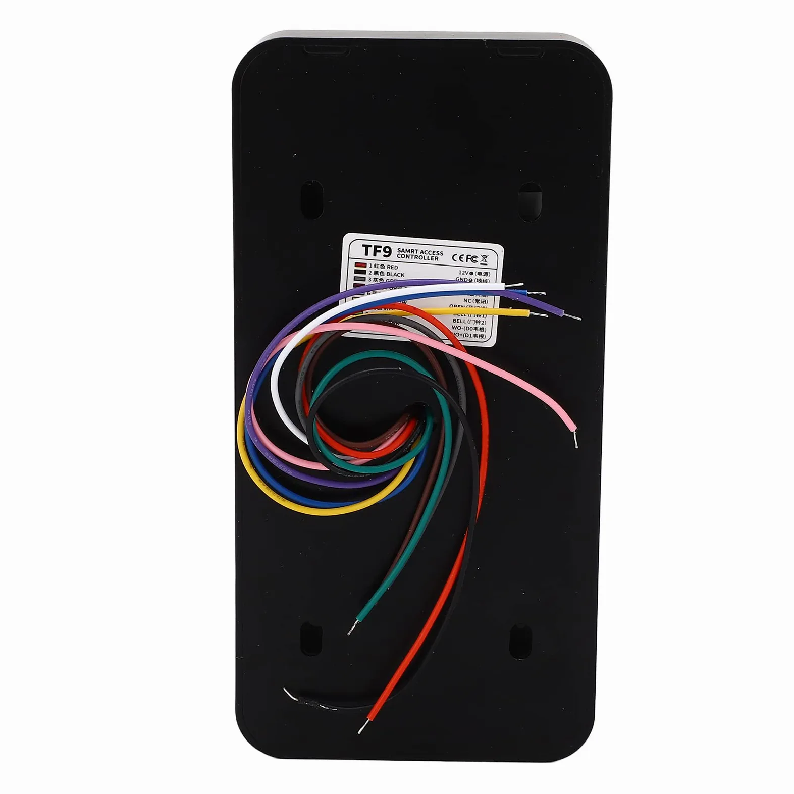 Pilipane Sistema De Control De Acceso Al Aire Libre TF9, Sistema De Control con Tarjeta De Contraseña De Huella Digital, Sistema De Control De Acceso Impermeable con Aplicación NFC