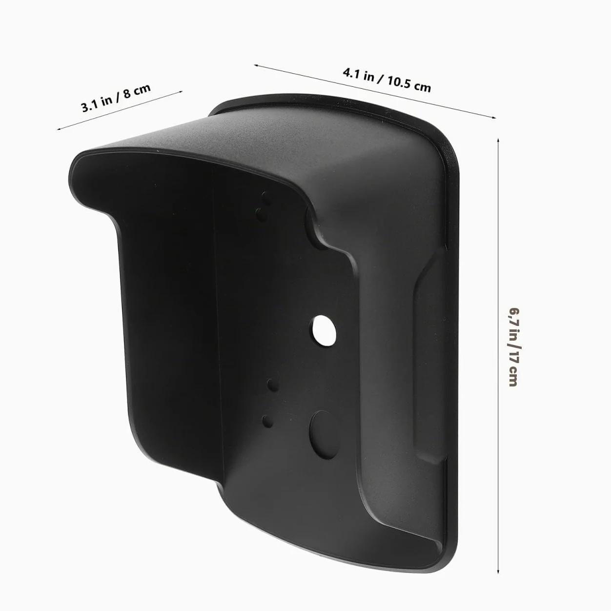 Angoily Cubierta De Lluvia para Máquina De Control De Acceso Protector Impermeable para Timbre E Intercomunicador Fácil Instalación 6.7X4.1X3.1 Pulgadas para Exteriores