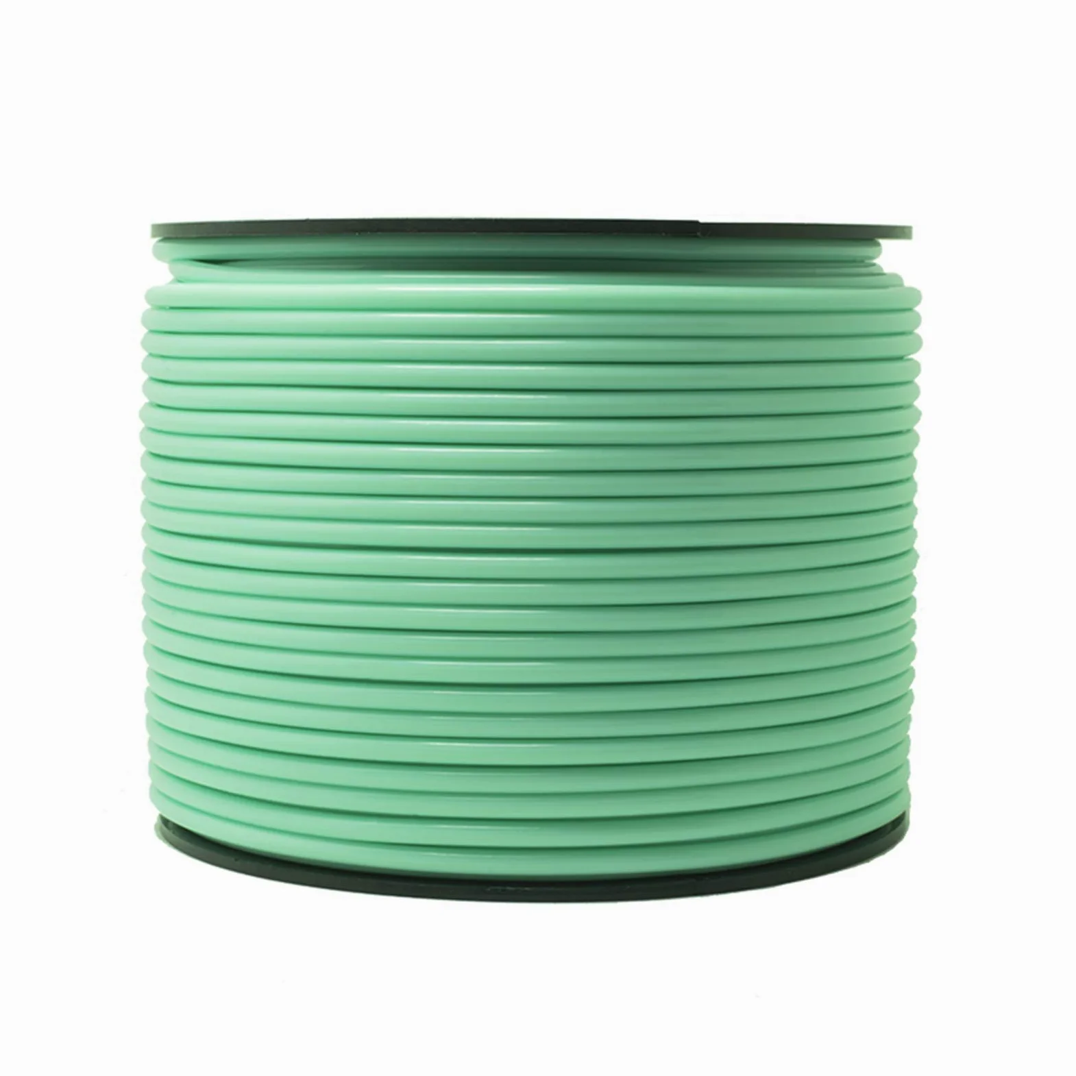 Varillas Redondas de plástico para Soldadura, Varillas de PVC para Suelos, Multicolor, 100 Metros, 4 mm (Cian)