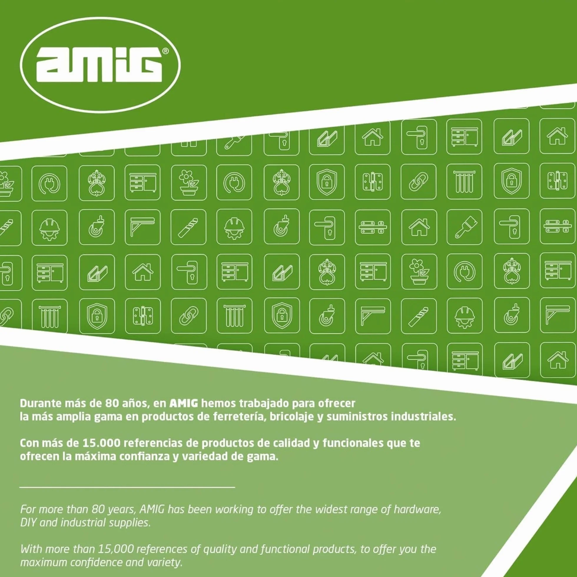 Amig Bisagra Desmontable Decorativa Zamak 100 x 10 mm Cuero para Puertas Abatibles Armarios