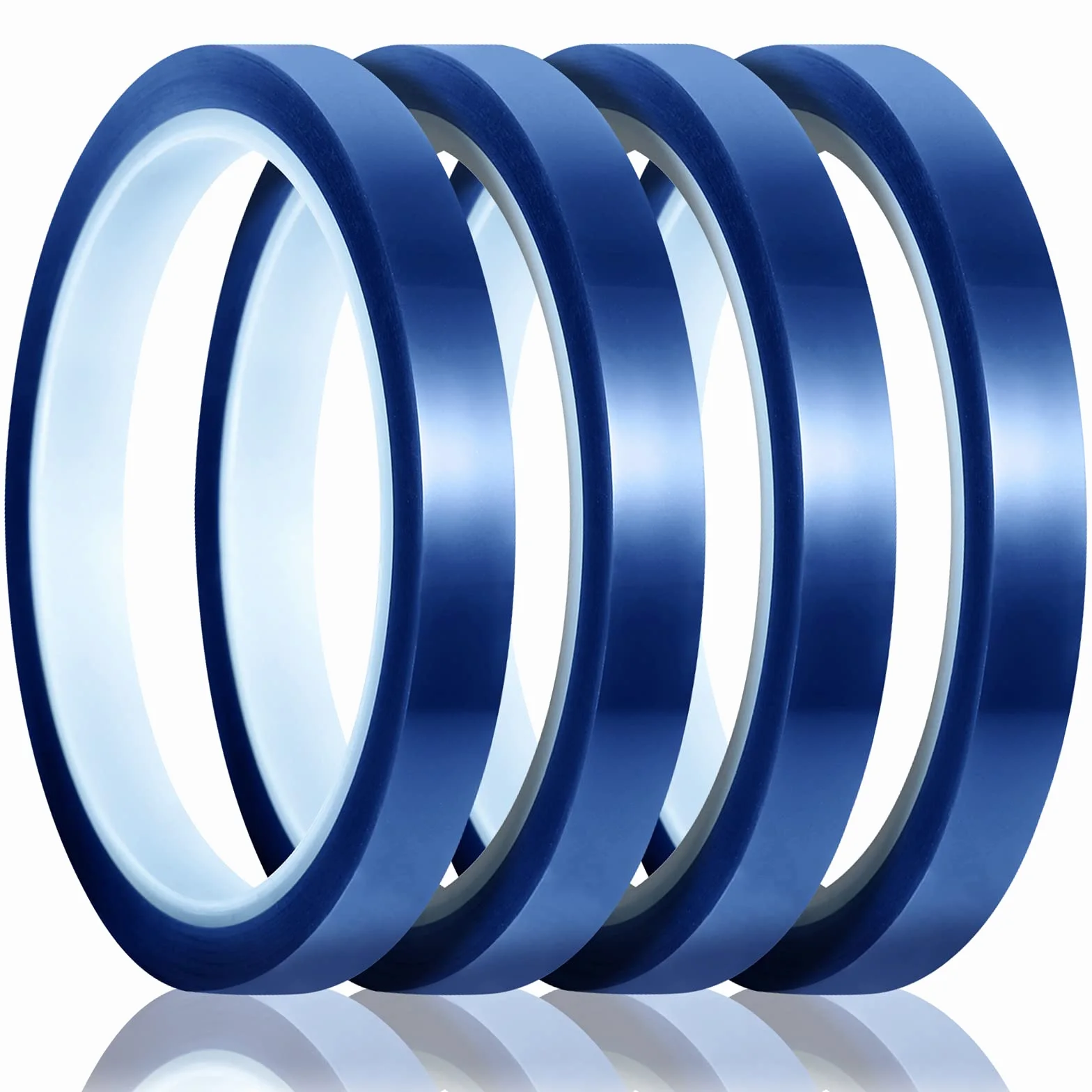 4 rollos de 10 mm x 33 m 108 ft cinta calefactora para sublimación cinta resistente al calor sin residuos cinta de transferencia de calor para impresión electrónica