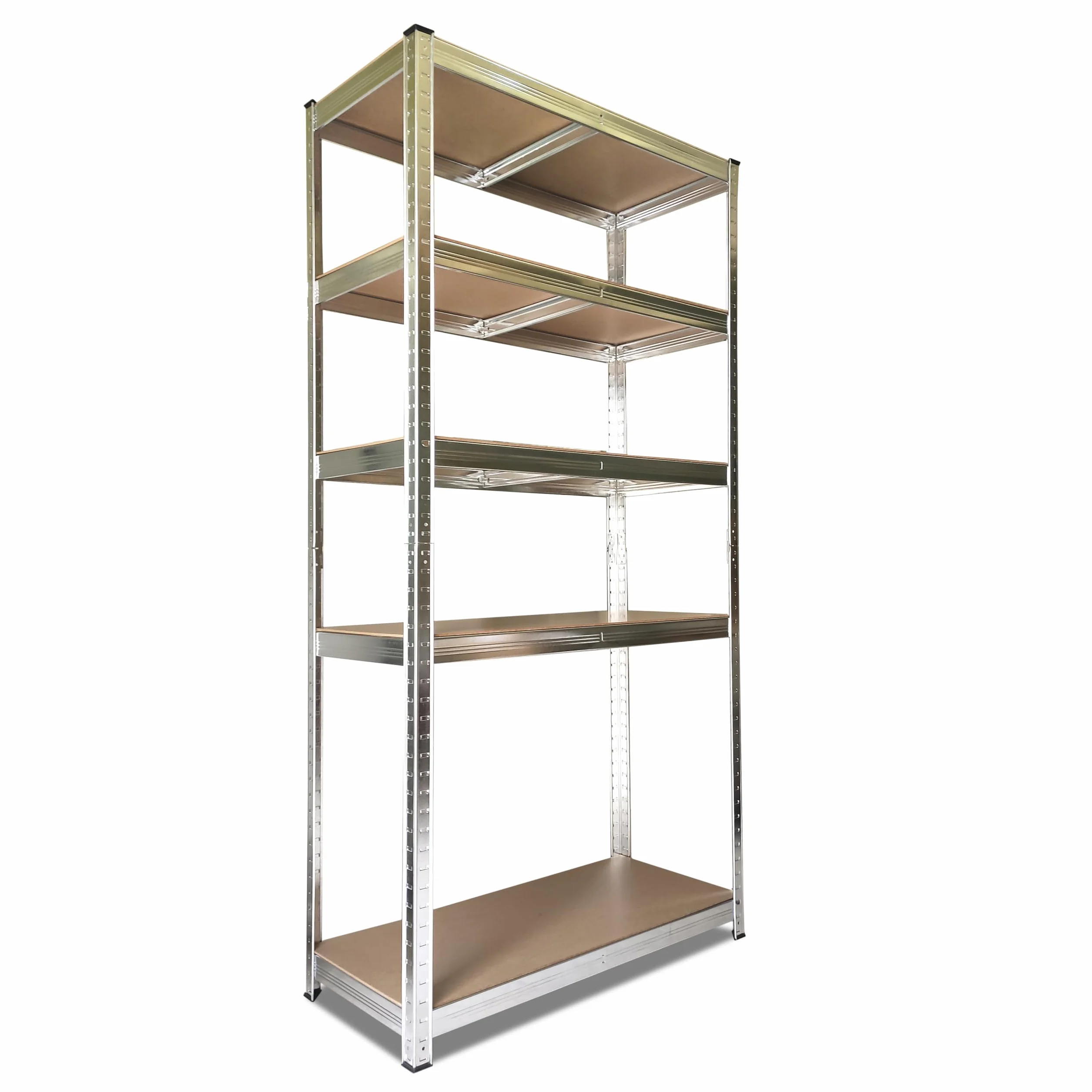 Nyana Home | Estantería Metálica Galvanizada 875kg | 5 Baldas | Medidas 180 x 90 x 40cm | Garaje Oficina Despensa