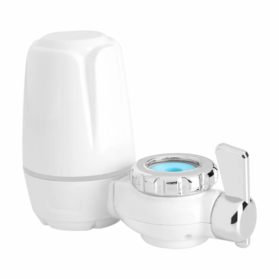 Filtro de agua - Grifo - Filtro de agua - Grifo de cocina - Filtro de agua con núcleo de cerámica lavable - 8 piezas en total para el hogar y la cocina
