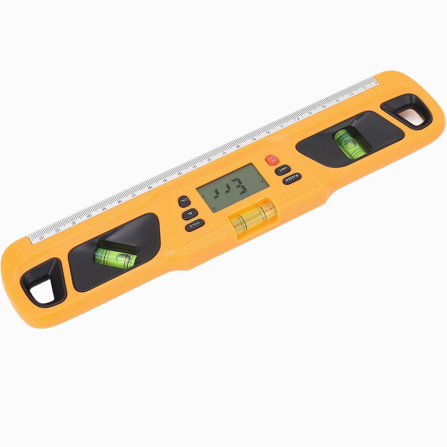 POENVFPO Nivel Digital, Pantalla LCD, Nivel Electrónico Multifuncional y Transportador para Ángulos y Pendientes, Renovación del Hogar, Proyectos de Carpintería