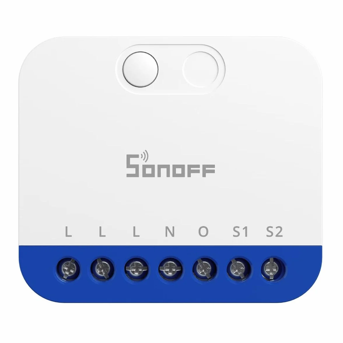 SONOFF Interruptor de atenuación mini DIM WiFi para LED regulable, transformadores electrónicos, bombillas halógenas incandescentes, cable neutro, medición de potencia, Matter compatible con Alexa