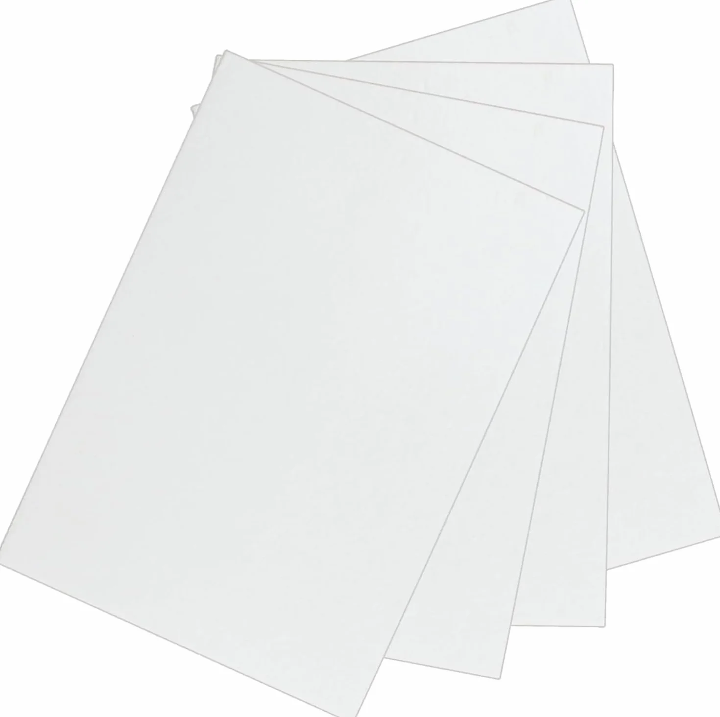 Papel de fibra cerámica de alta temperatura, aislamiento ignífugo for calderas y hornos, 4 Uds.(Thick: 1mm)