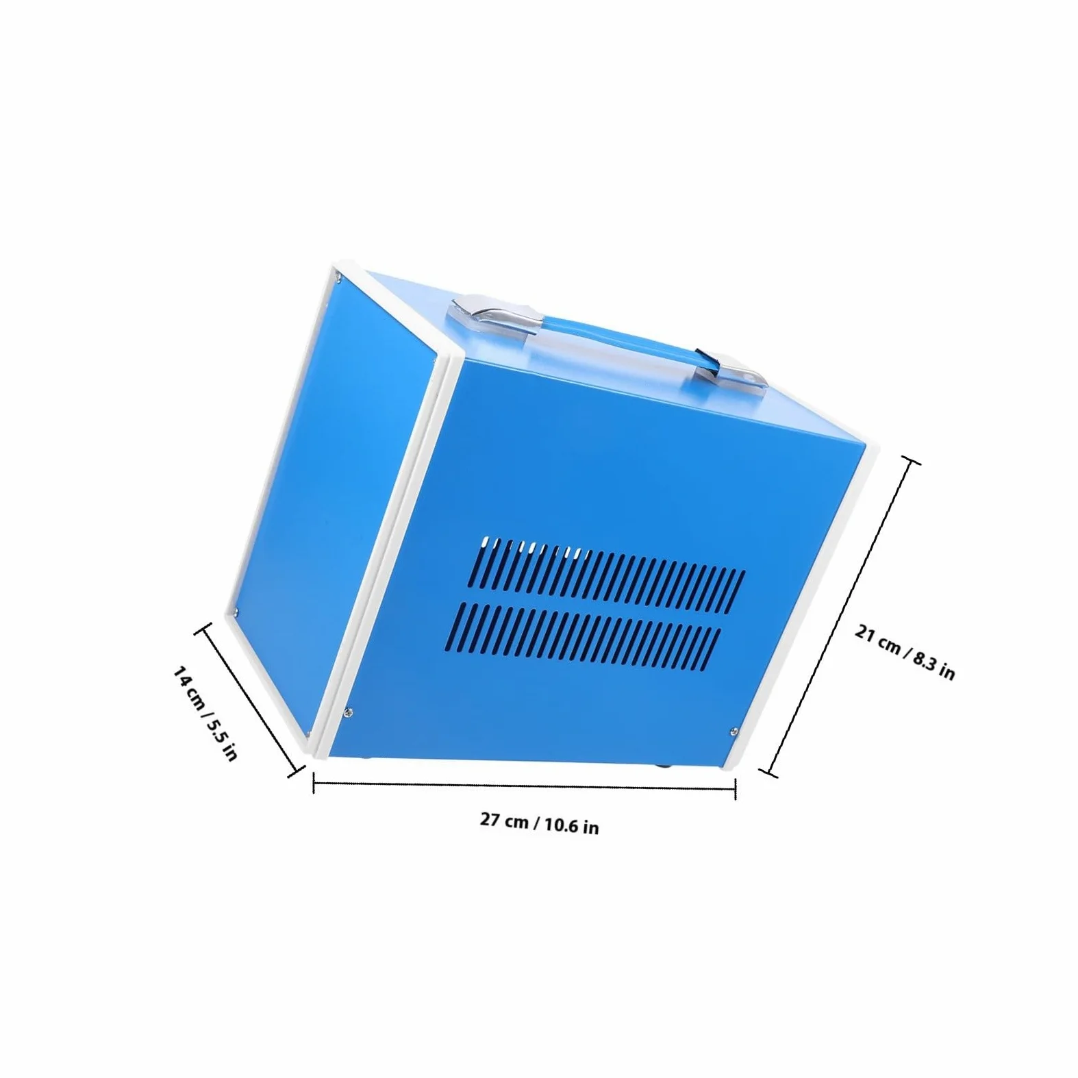 Beavorty Caja Metálica para Proyectos Electrónicos Resistente Salpicaduras Carcasa Eléctrica de Hierro y Abs Aislamiento Térmico Uso Interior y Exterior Instalación Rápida con Disco Fijo