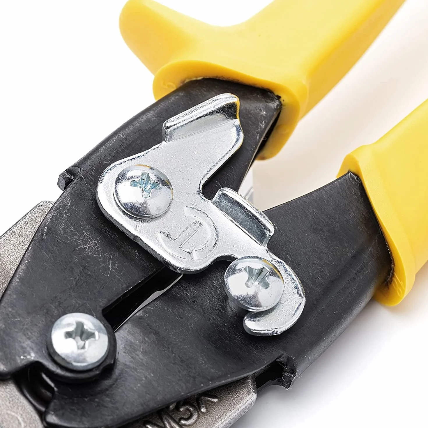 Wiss M3R Tijeras de Hojalatero Metálica de 248 mm con Engranaje de Palanca, Corte Izquierdo, Derecho y Recto - Amarillo