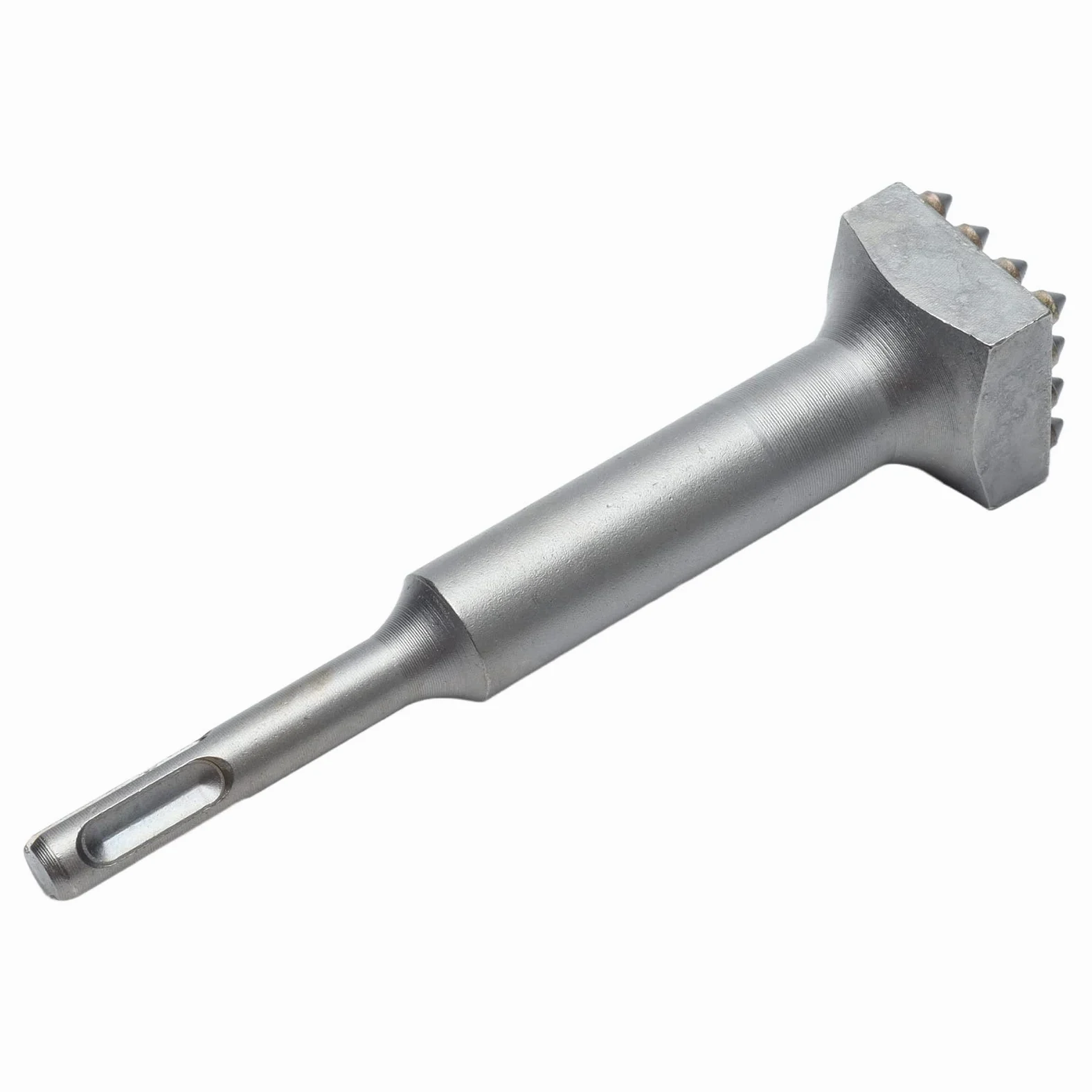 Cincel de Ranura Puntiaguda Martillo de Flor Eléctrico de Acero 40cr Broca de Buje Cabeza Cuadrada para Pulido de Metal Herramienta de Fresado Industrial