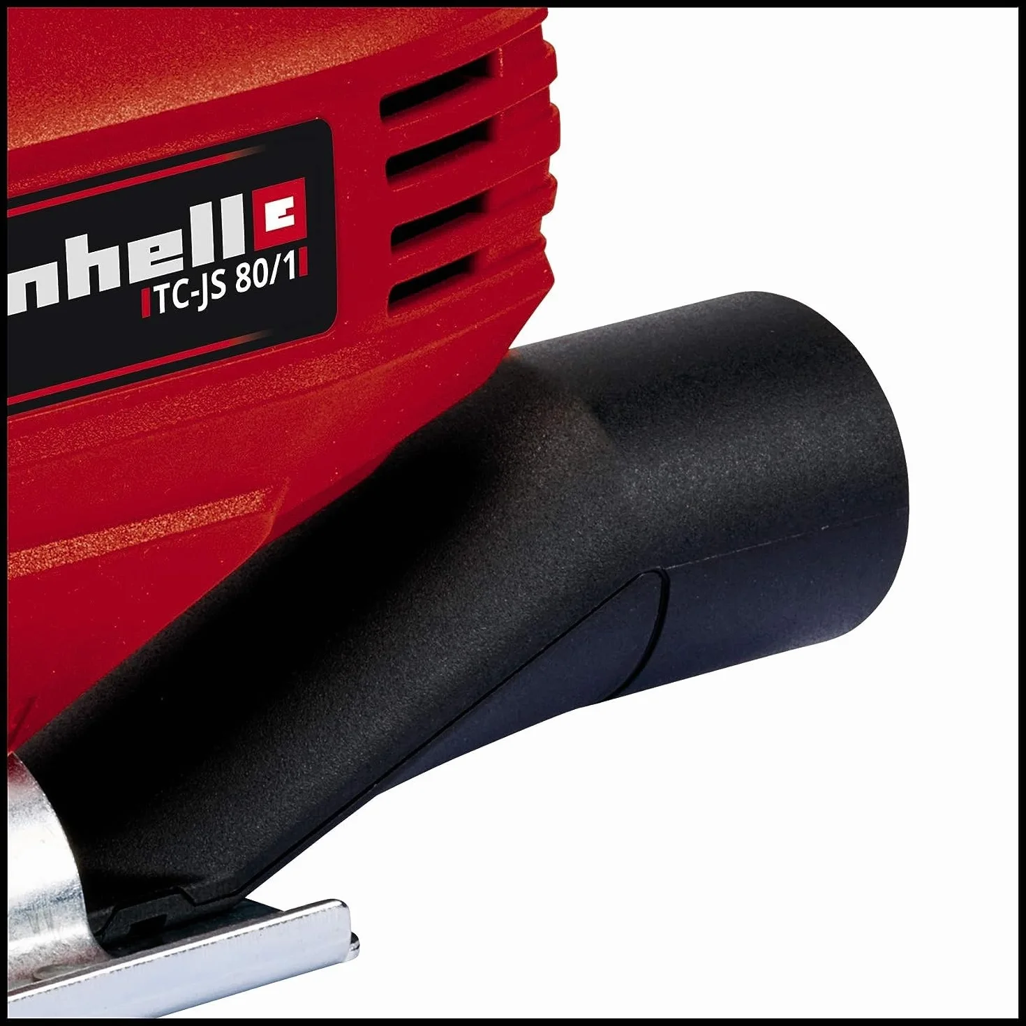 Einhell Sierra de Calar Electronica TC JS 80/1, Potencia 550 W, Color Rojo