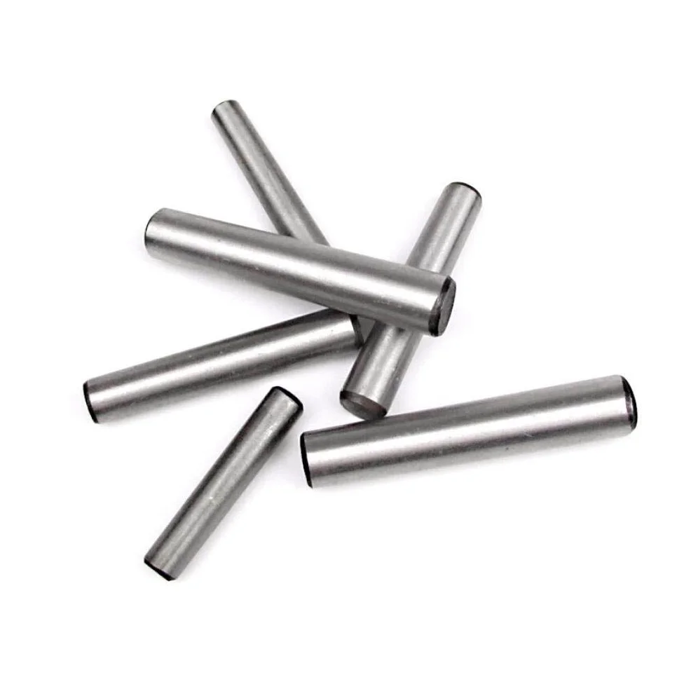 Pasador cónico GB117, pasador cónico serie de temple de acero 45#, pasador de posicionamiento cónico pulido, 10 piezas-8 * 80