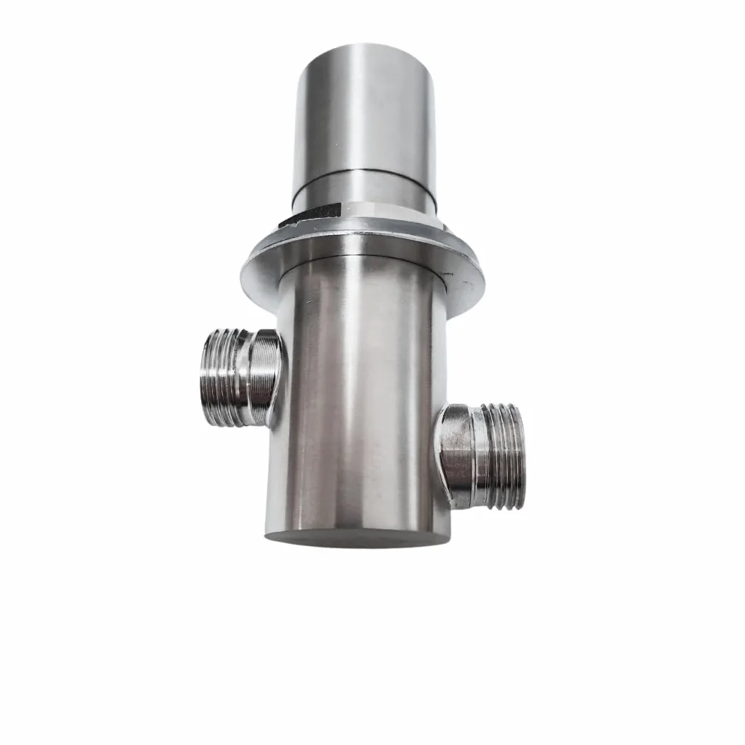 Grifo de botón no temporizado, control de rodillo, patas, mano para fregaderos, duchas, fuentes 1/2"