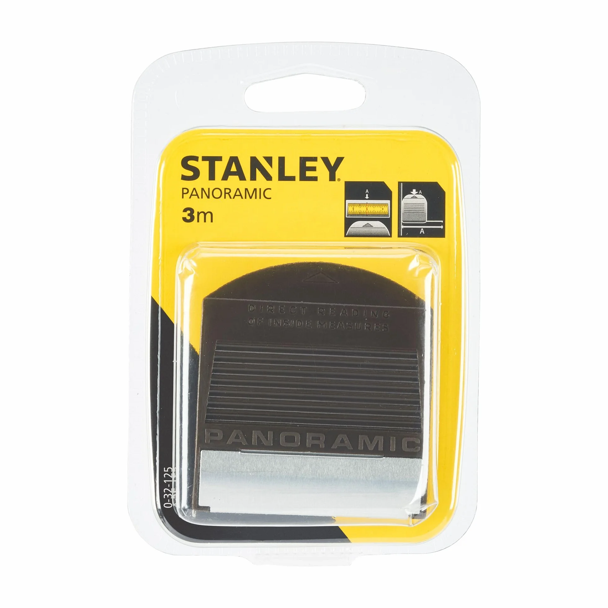 STANLEY FATMAX Flexómetro Blade Armor Classic Magnético 5m 32mm Cinta Ancha Blindaje Termoplástico Recubrimiento Mylar Anti Abrasión Corrosión