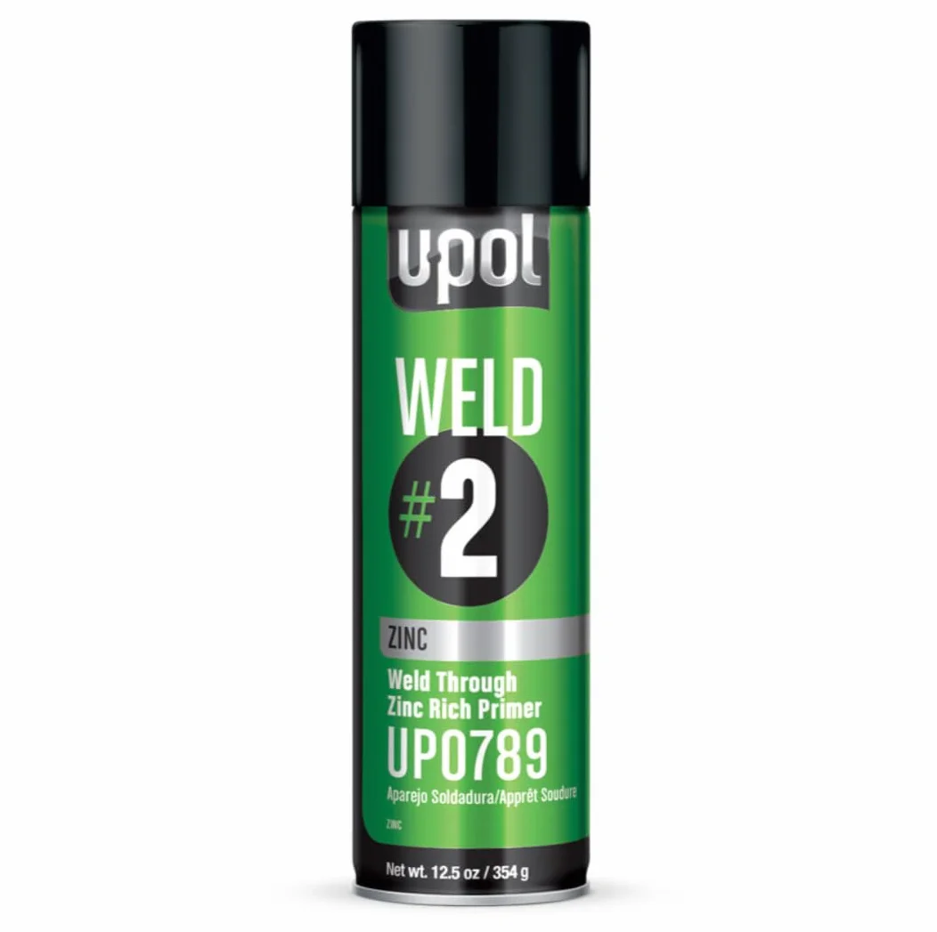 UPol WELD/AL WELD-2 - Imprimación rica en zinc, 450 ml, gris/verde