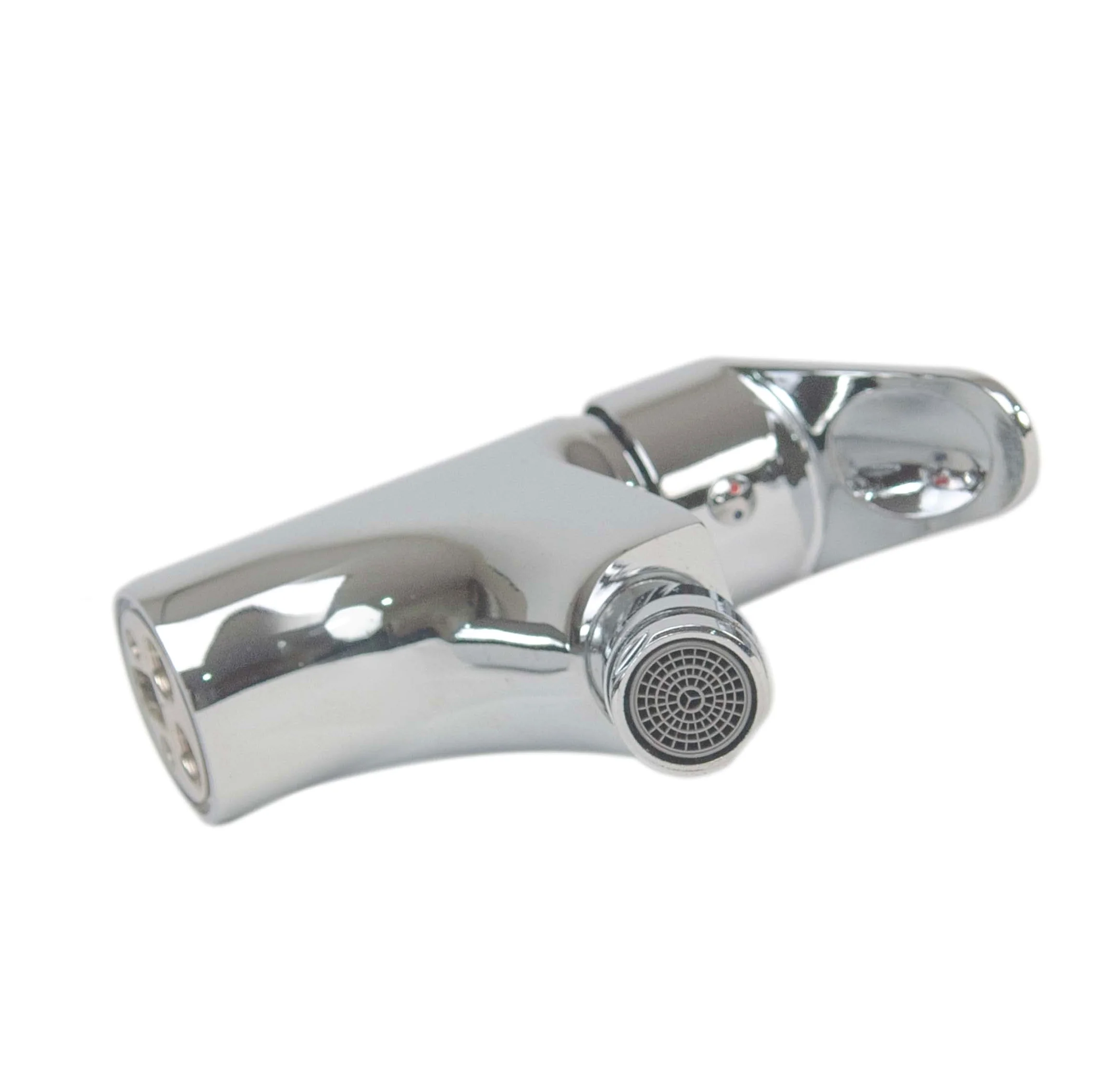 Grifo de Bidé Monomando con Mezclador de Agua Fría y Caliente de 11x12cm en Acabado Cromado de Zinc para Lavabo de Baño - Diseño Elegante con Alta Durabilidad y Resistencia al Desgaste