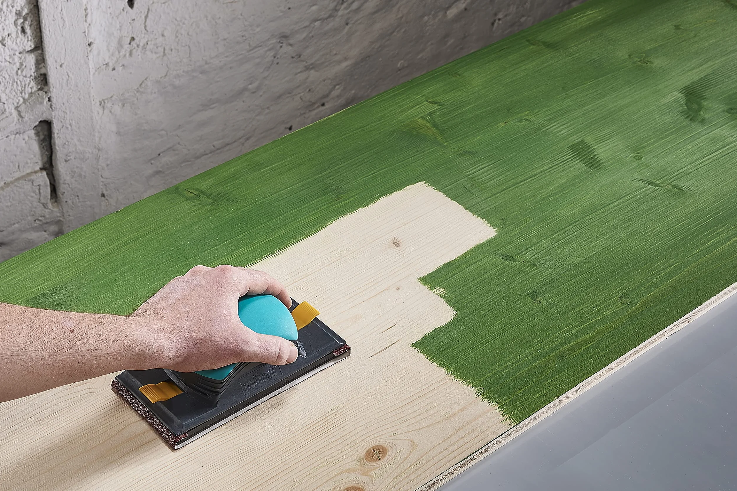 wolfcraft Rollo de papel abrasivo para madera/metal I 3174000