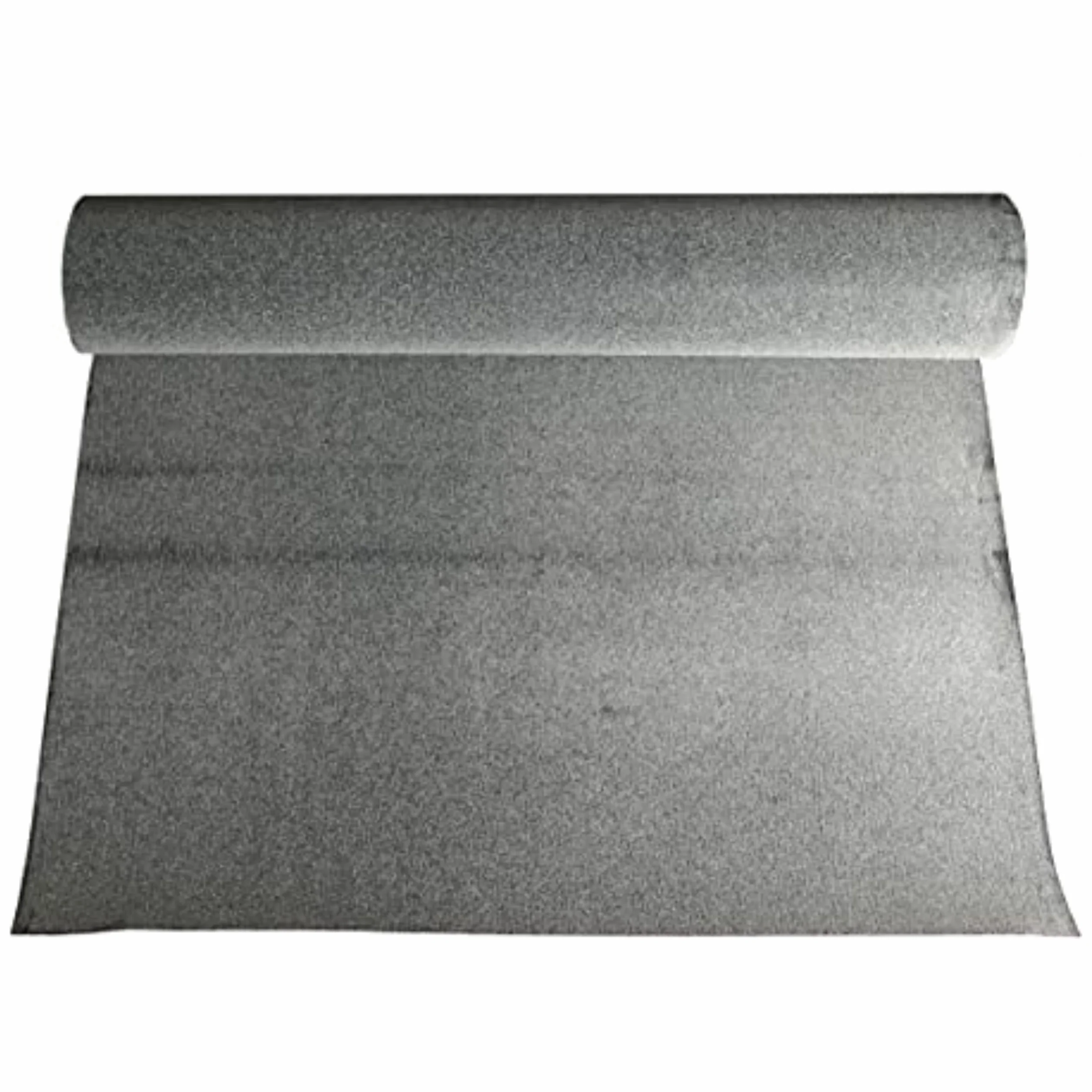 DSTOCK60 - Rollo de 2 metros de subcapa betún negro arenado para solado – Ancho 1 m – Grosor 1 mm – Cubre 2 m² - Corte por metro - Impermeabilización techo, nicho, cabaña….