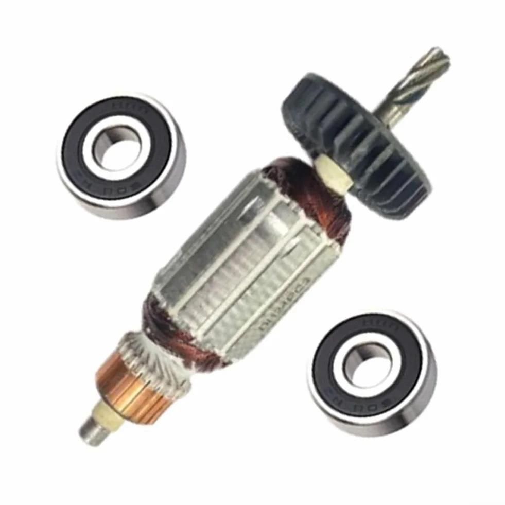 Pieza de repuesto de armadura compatible con DH24PB3 DH24PC3 360720E C210716E conjunto de motor de taladro eléctrico