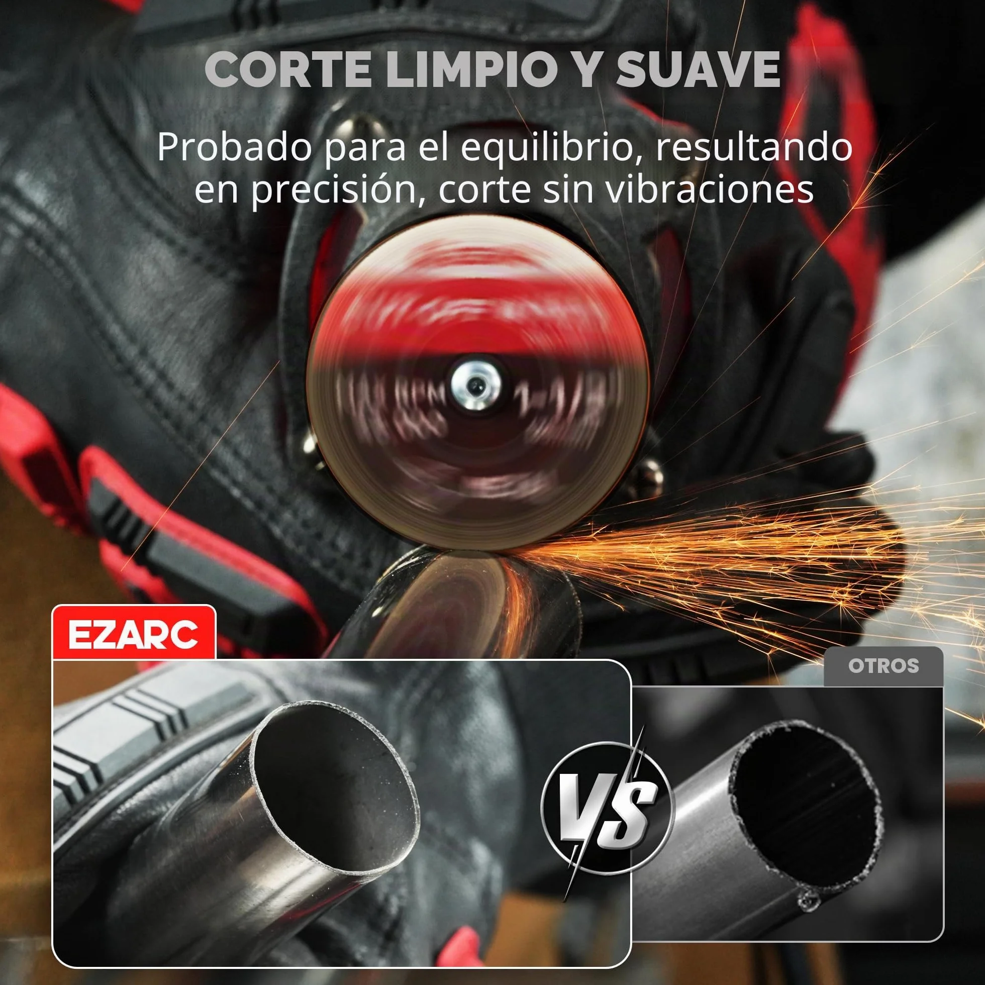 EZARC Discos de Corte 32pcs, Ruedas de Corte de 38 mm Para Metal y Acero Inoxidable, Discos de Corte Para Herramientas Rotativas